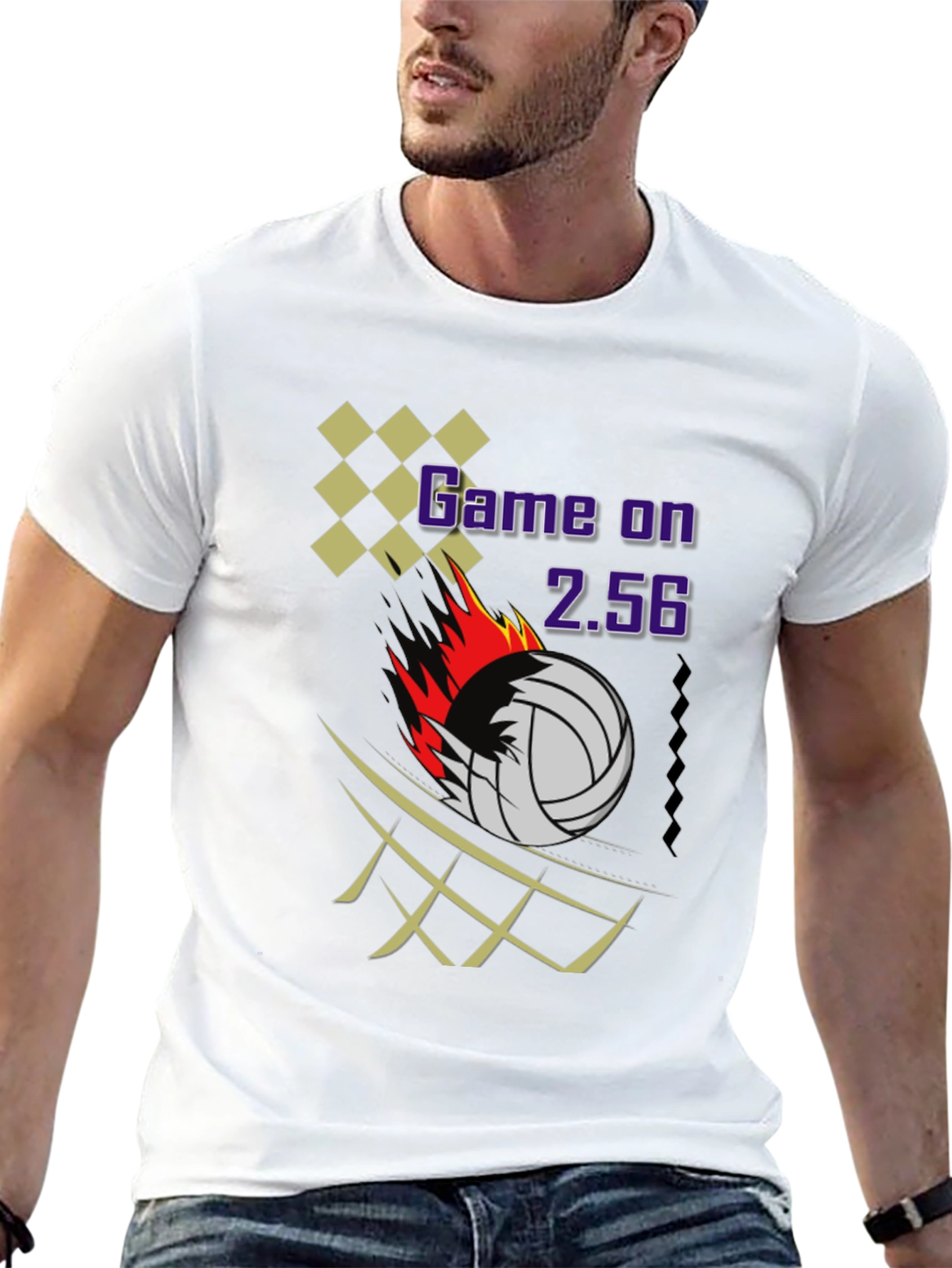 Game On T-Shirt - Volleyball Design