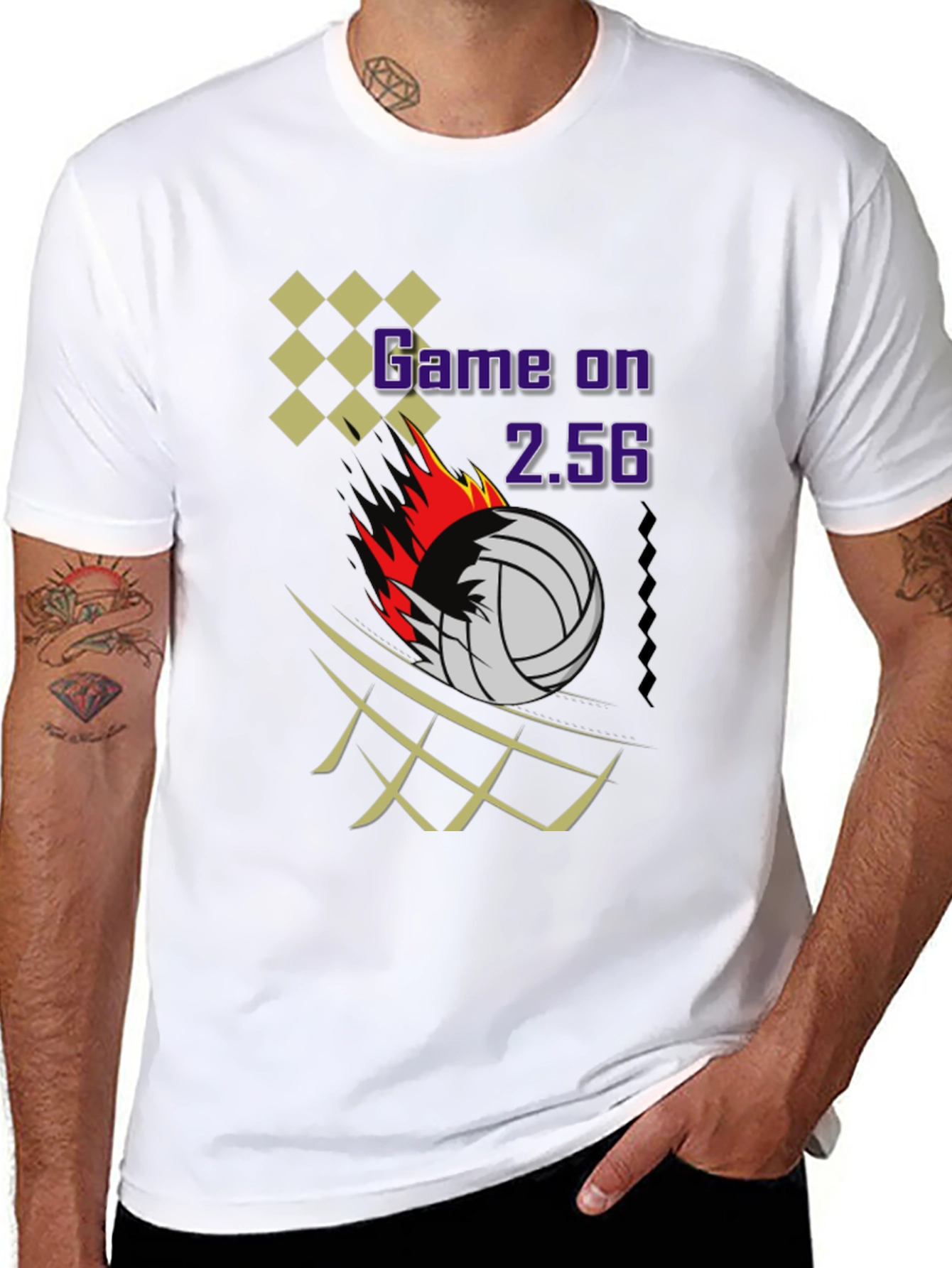 Game On T-Shirt - Volleyball Design