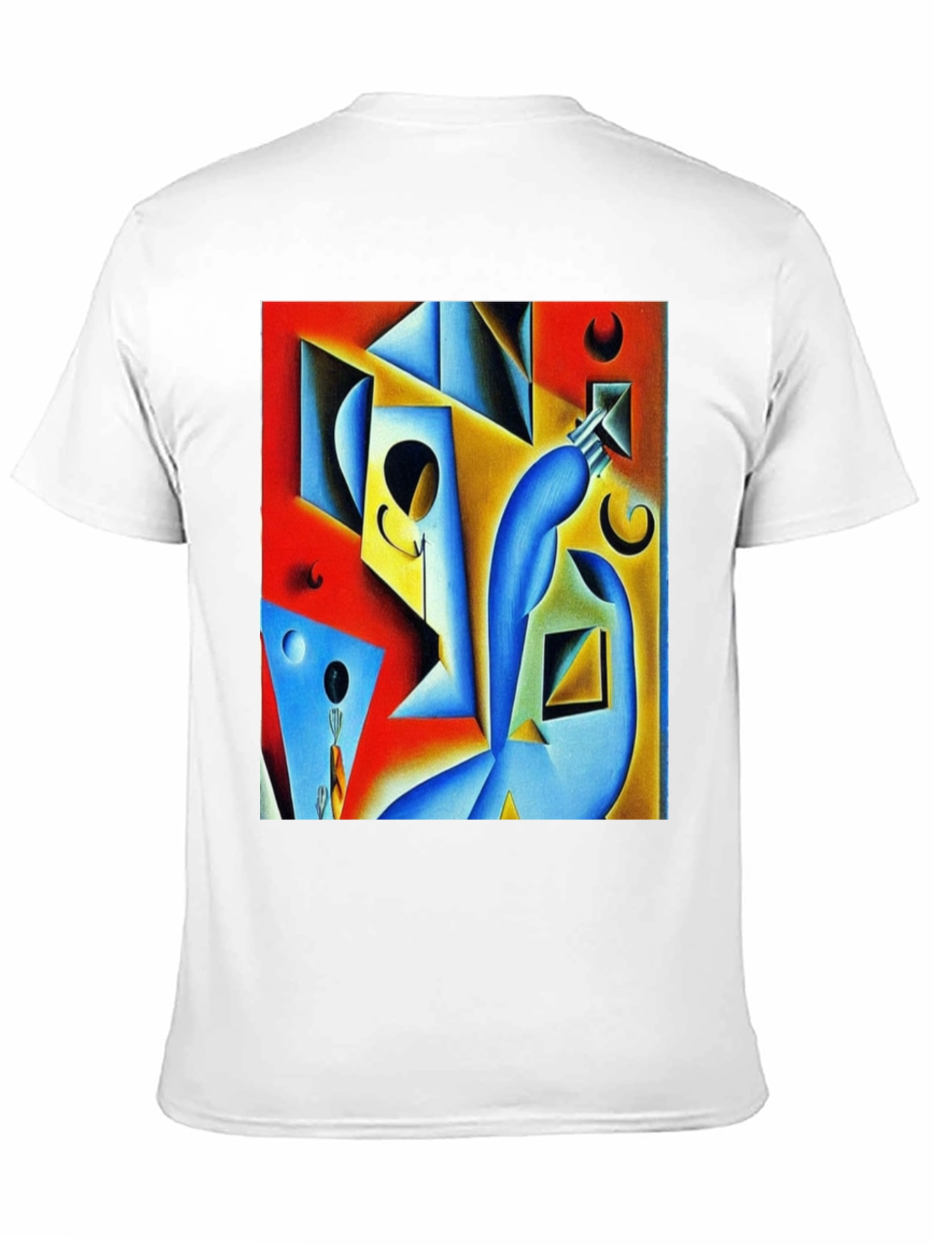 Abstract Art Graphic Tee - Modern Design T-Shirt