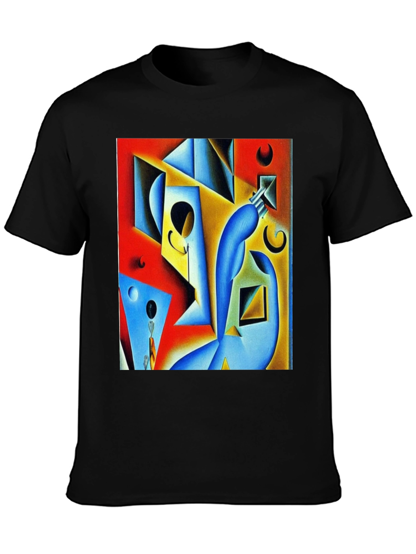 Abstract Art Graphic Tee - Modern Design T-Shirt
