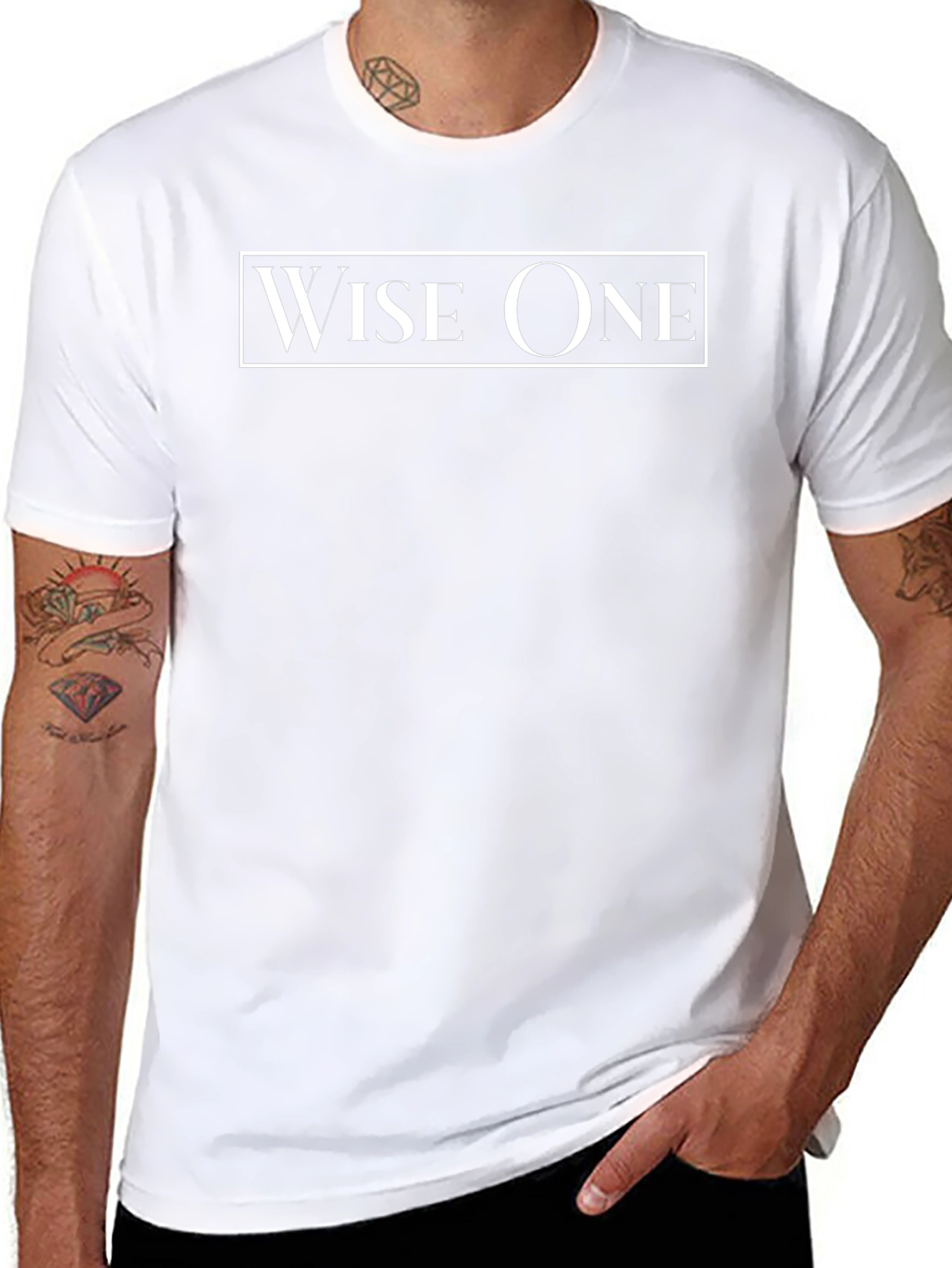 Wise One Black T-Shirt