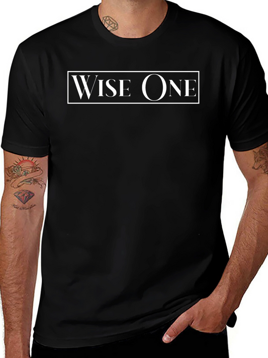 Wise One Black T-Shirt