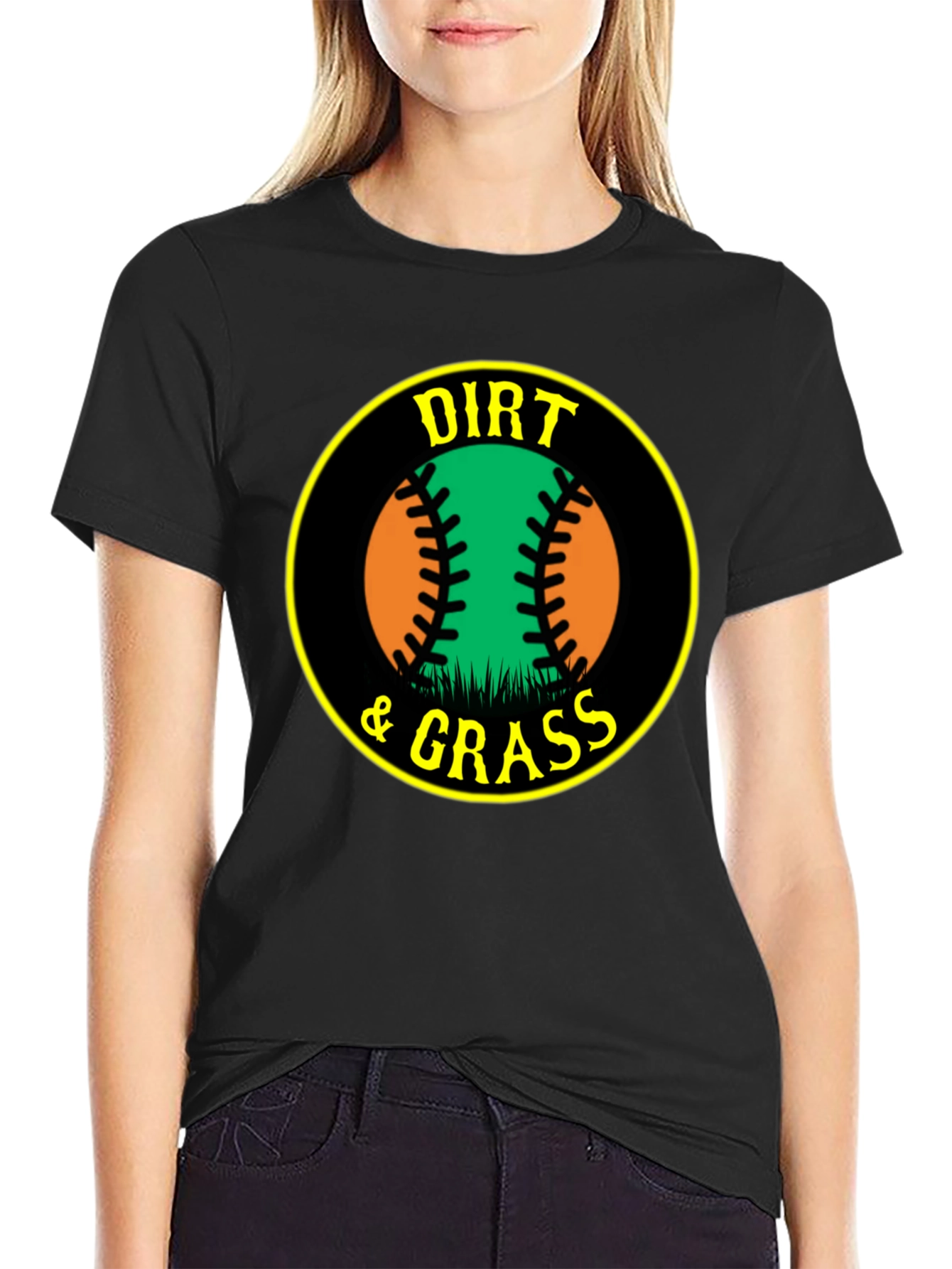Dirt & Grass Baseball T-Shirt
