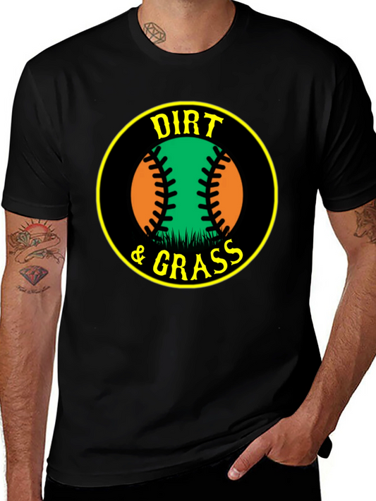 Dirt & Grass Baseball T-Shirt
