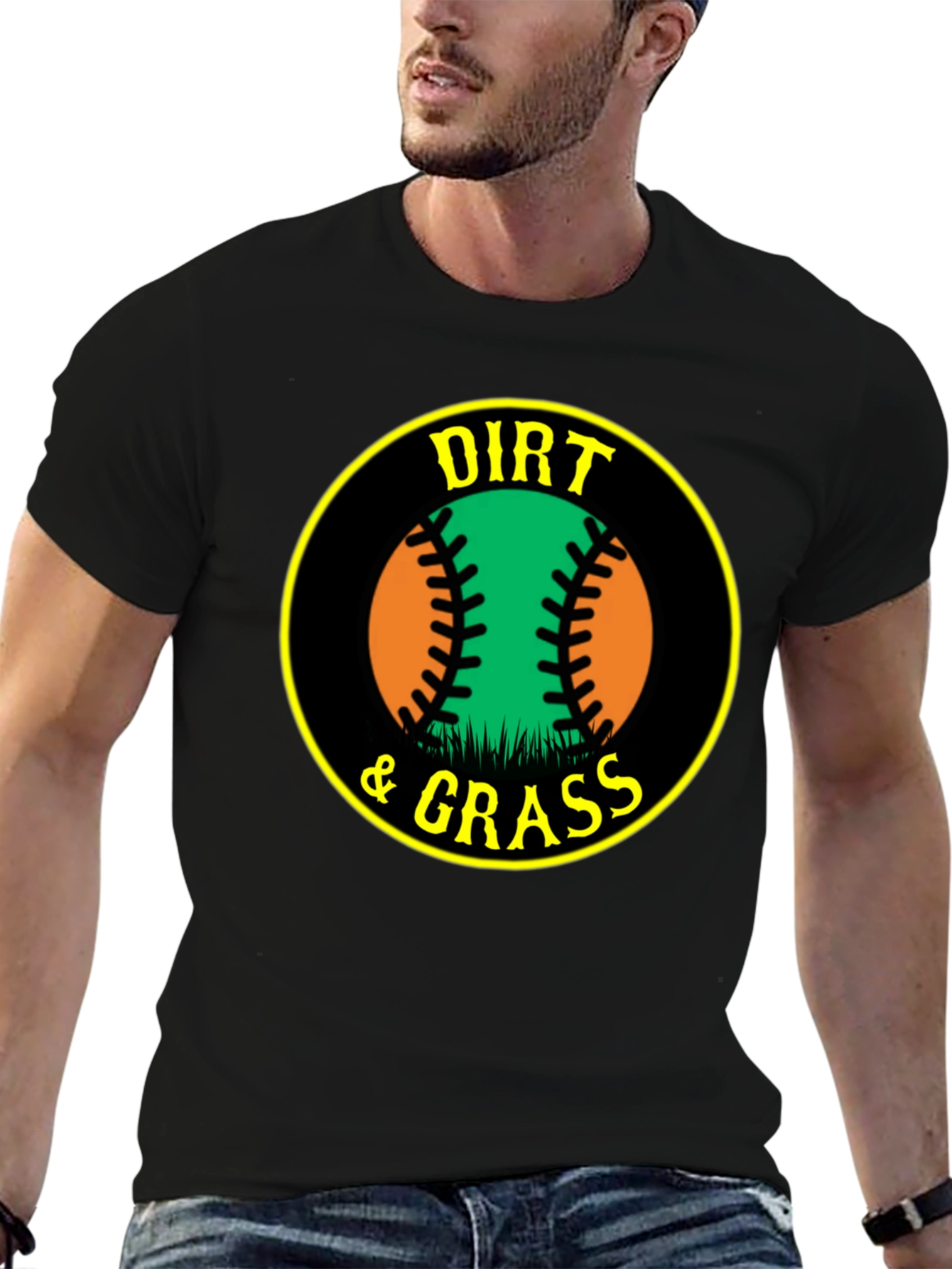 Dirt & Grass Baseball T-Shirt
