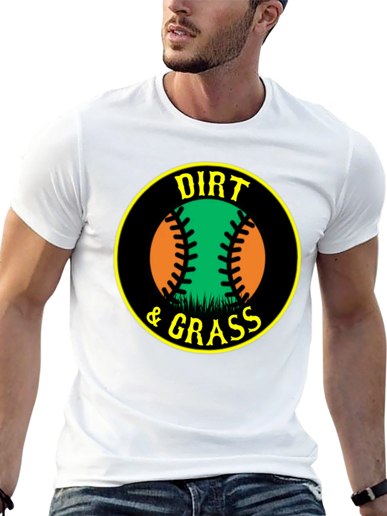 Dirt & Grass Baseball T-Shirt