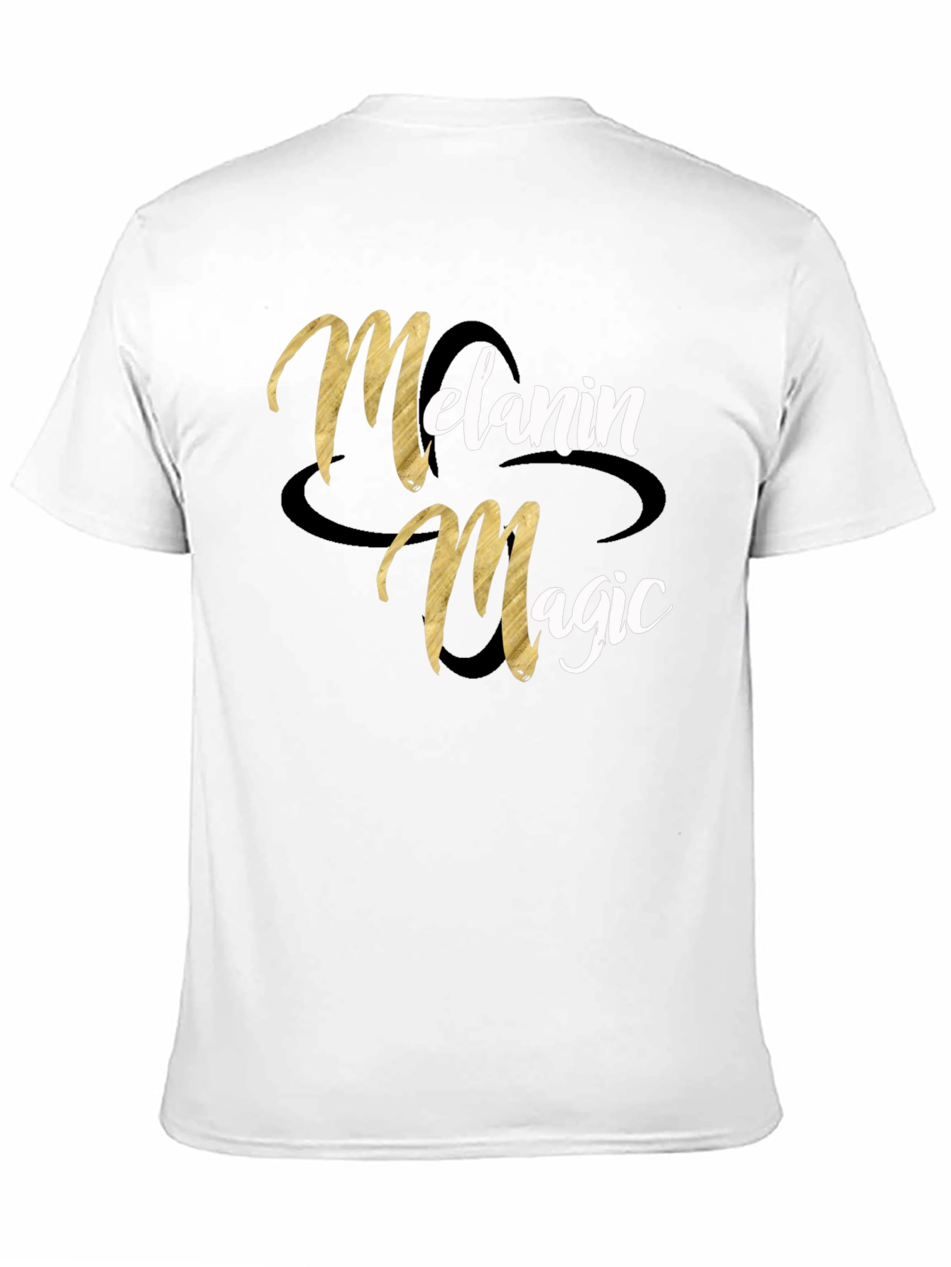 Melanin Magic Graphic Tee - Stylish Black T-Shirt
