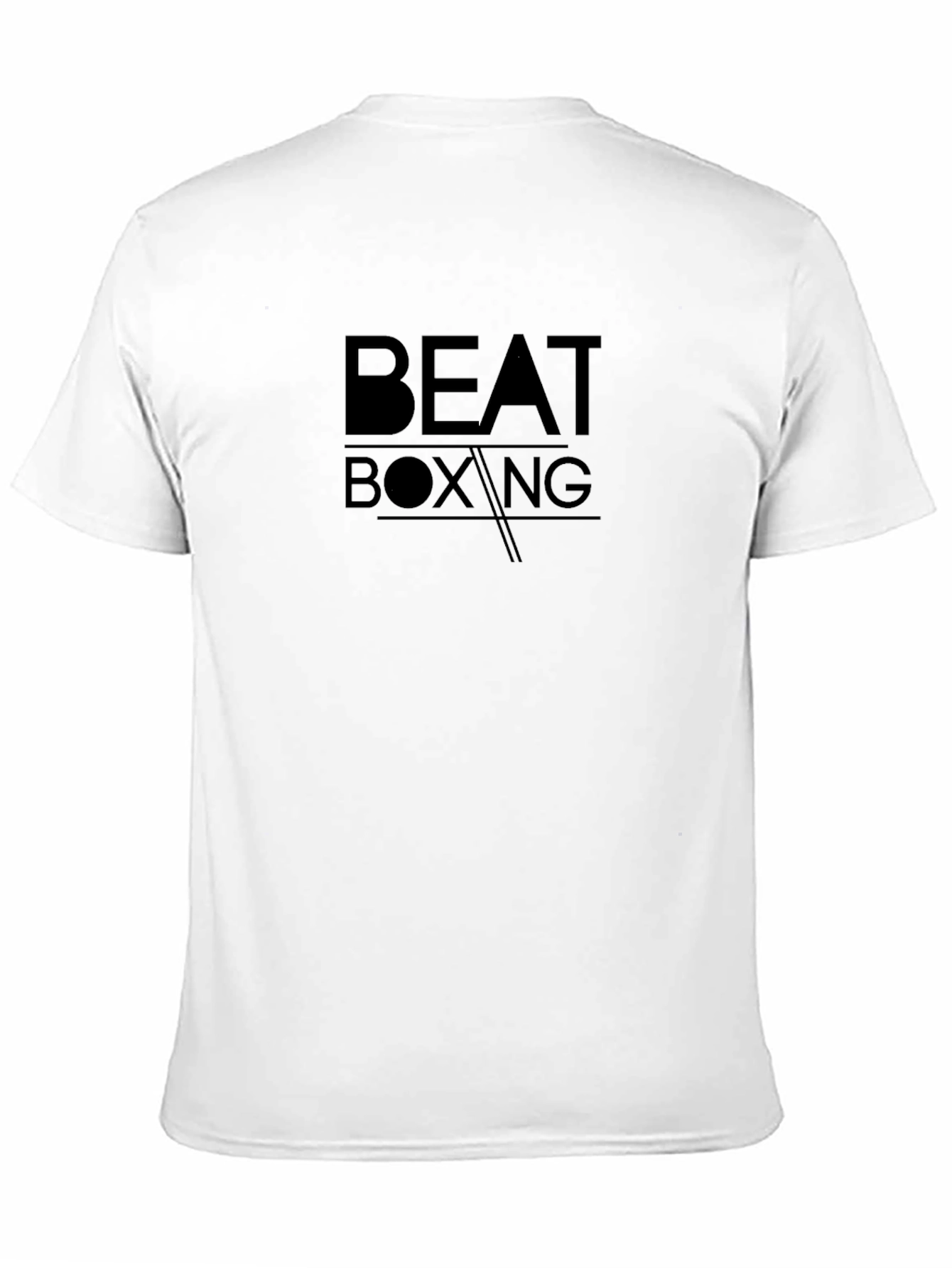 Beat Boxing Graphic Tee - Stylish Black T-Shirt