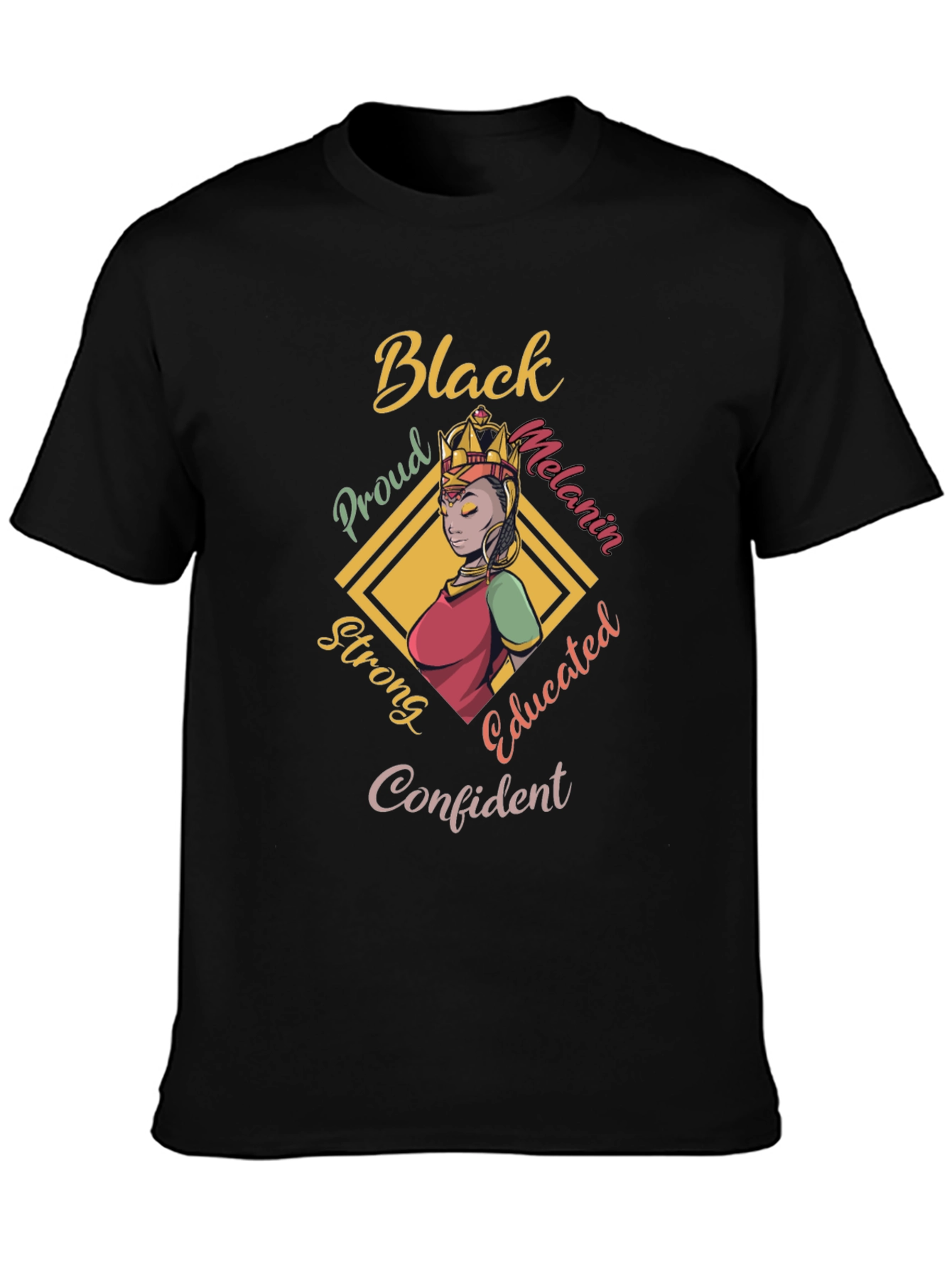 Black Melanin Queen Pride T-Shirt
