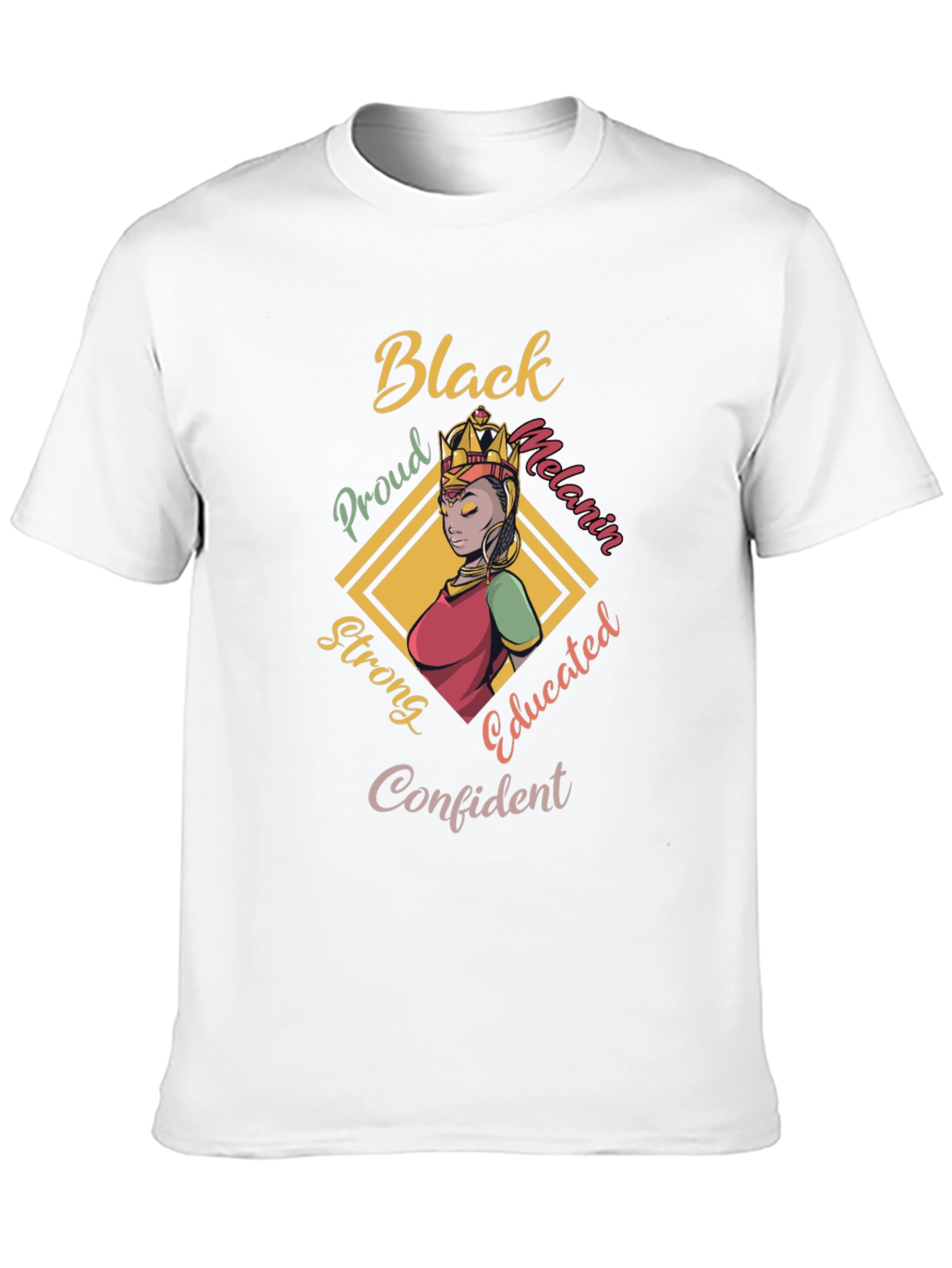 Black Melanin Queen Pride T-Shirt