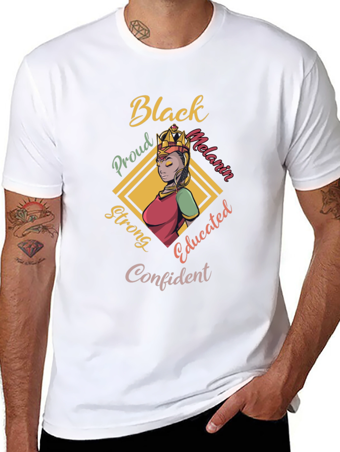 Black Melanin Queen Pride T-Shirt