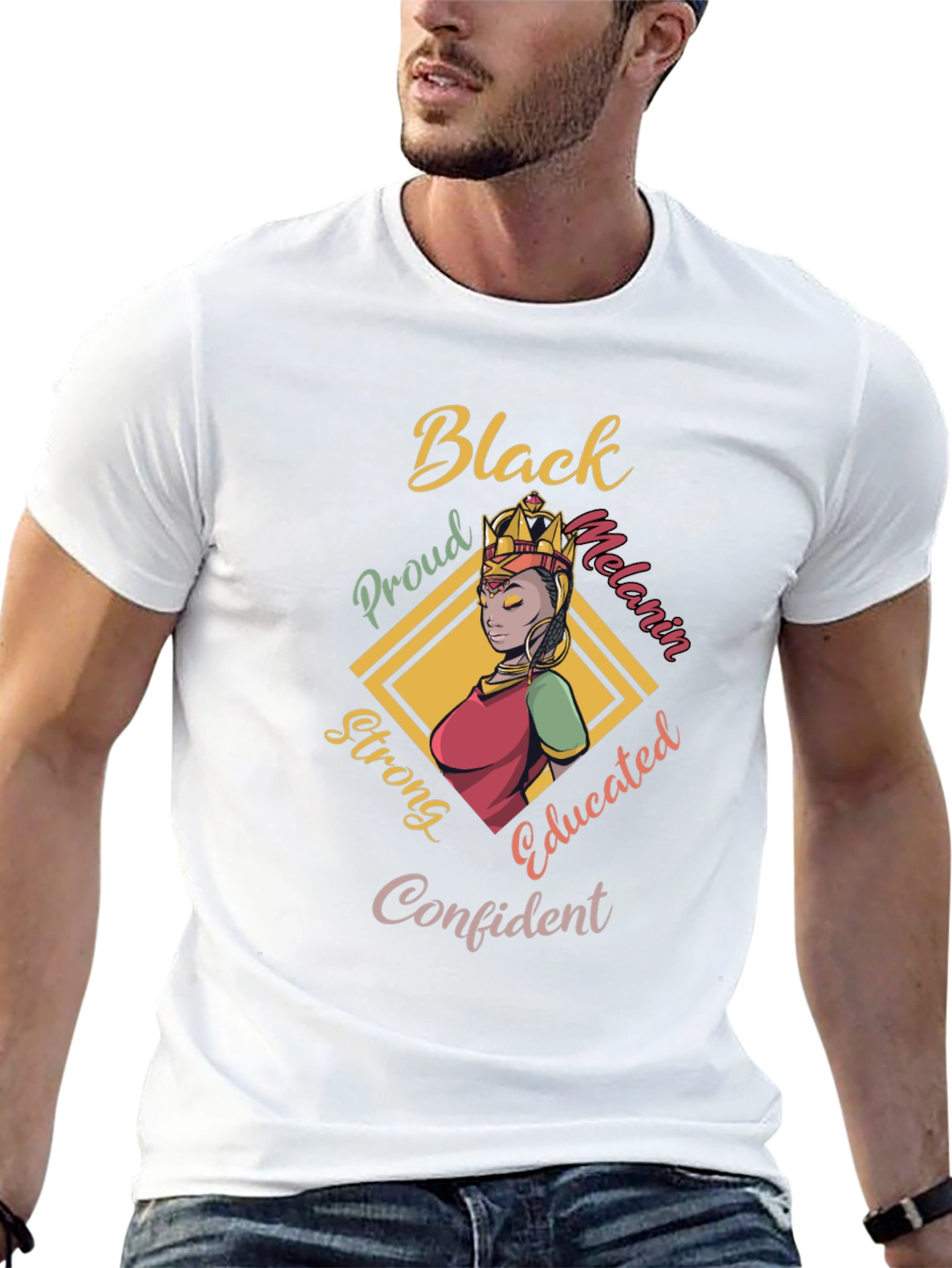 Black Melanin Queen Pride T-Shirt