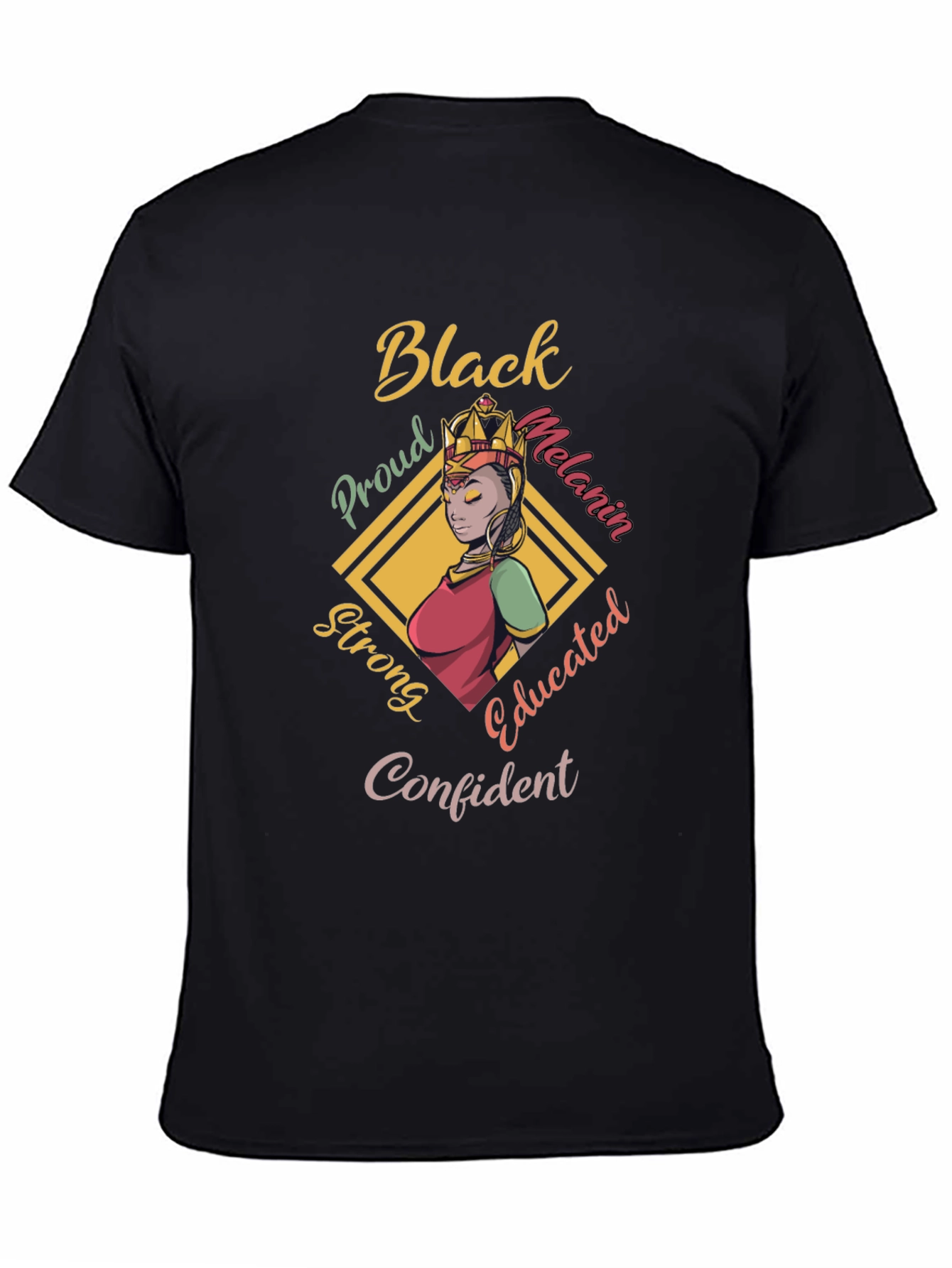 Black Melanin Queen Pride T-Shirt