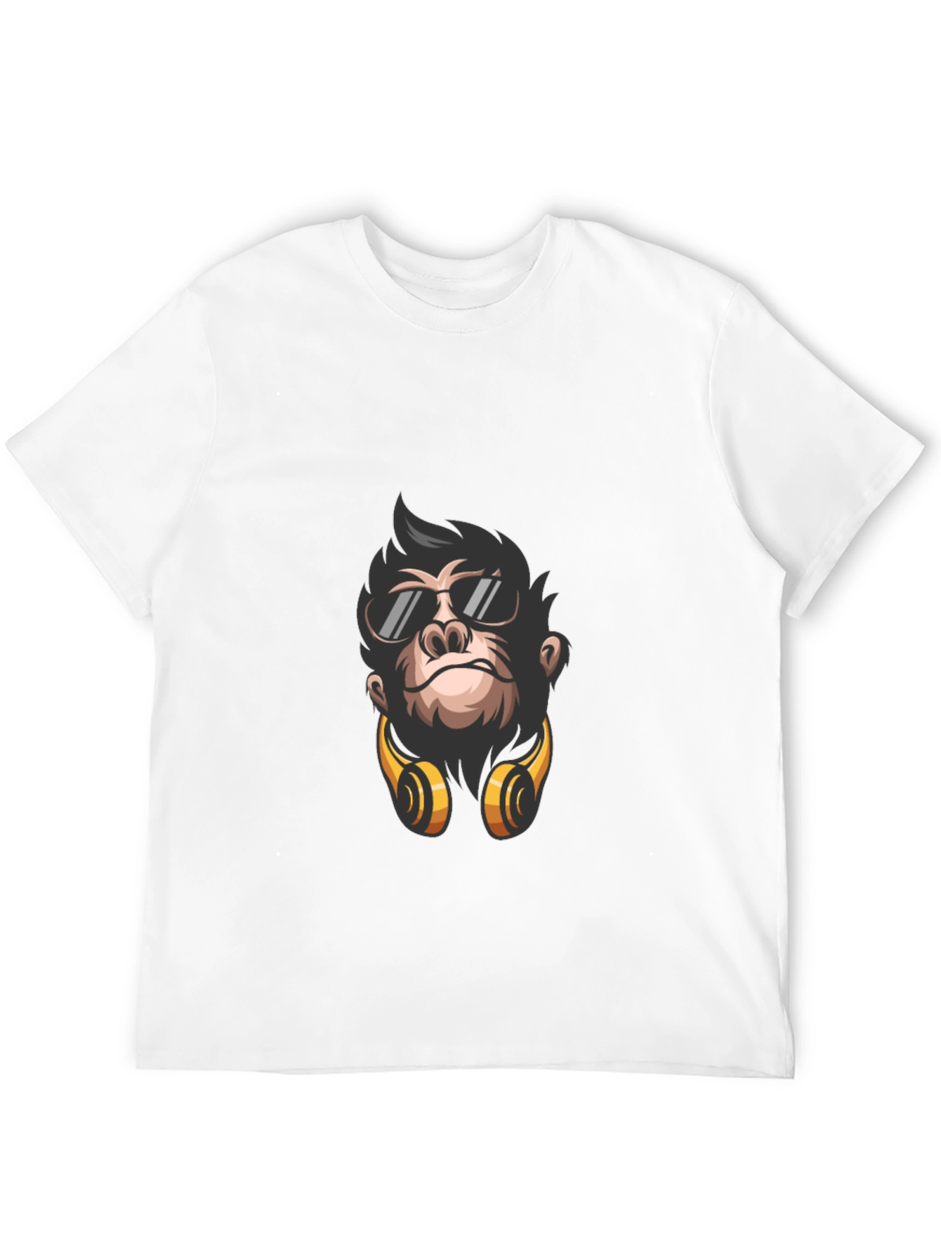 Cool Gorilla Graphic Tee - Black