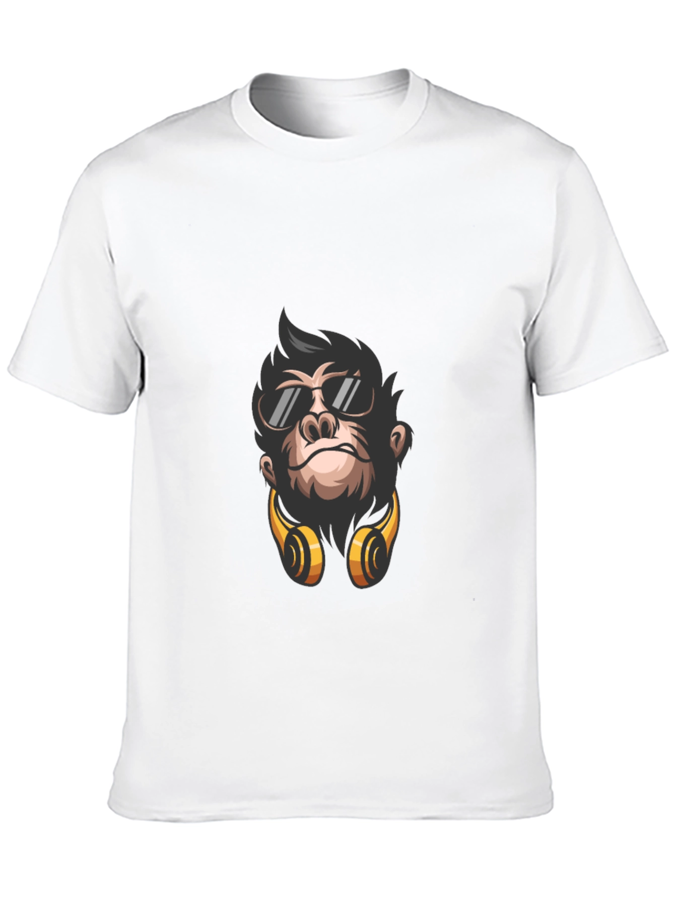 Cool Gorilla Graphic Tee - Black