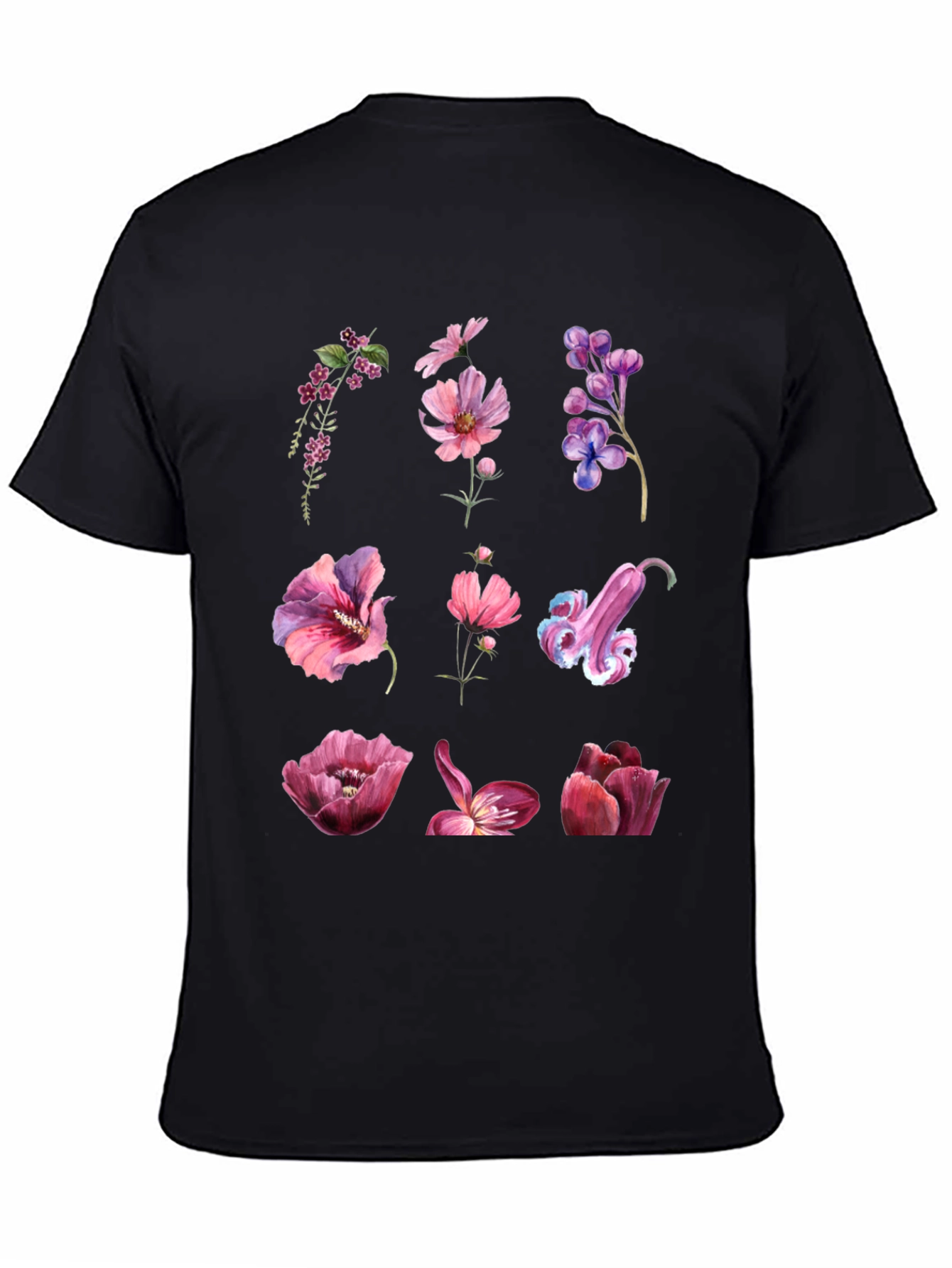 Floral Print T-Shirt - Nature Inspired Design