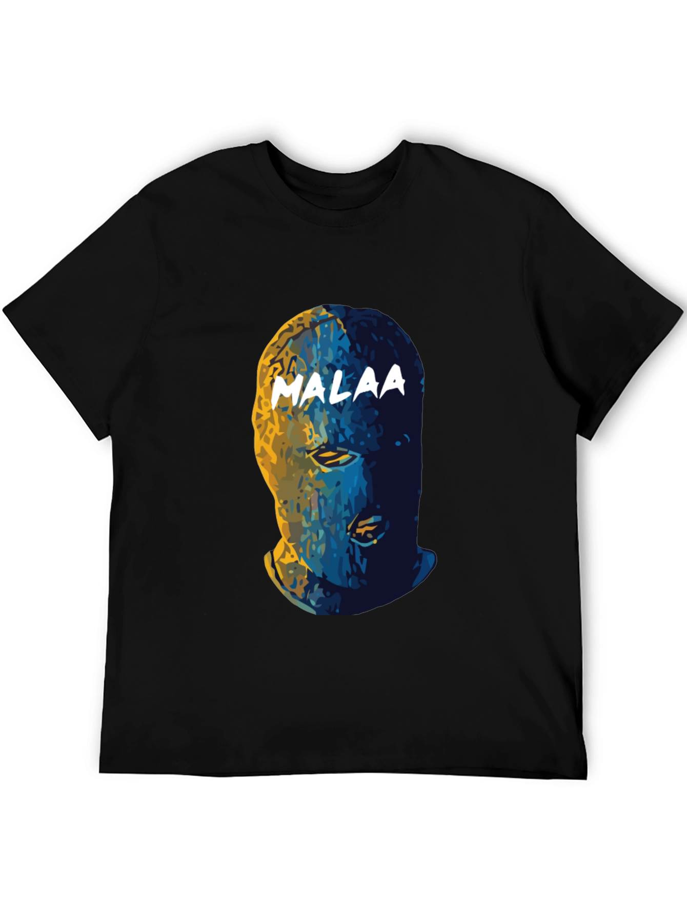 Malaa Mask Graphic Tee - Mens Black T-Shirt