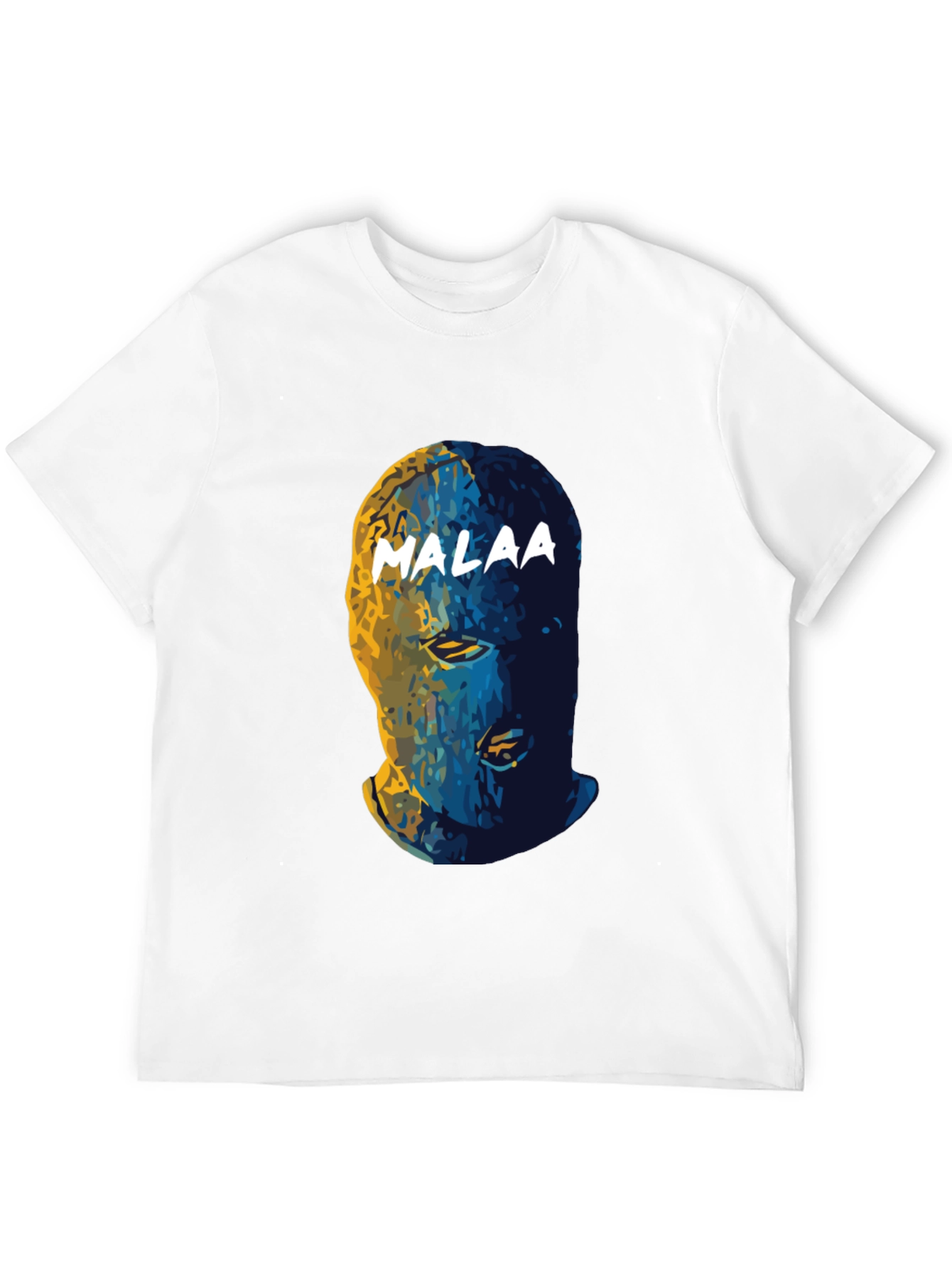 Malaa Mask Graphic Tee - Mens Black T-Shirt