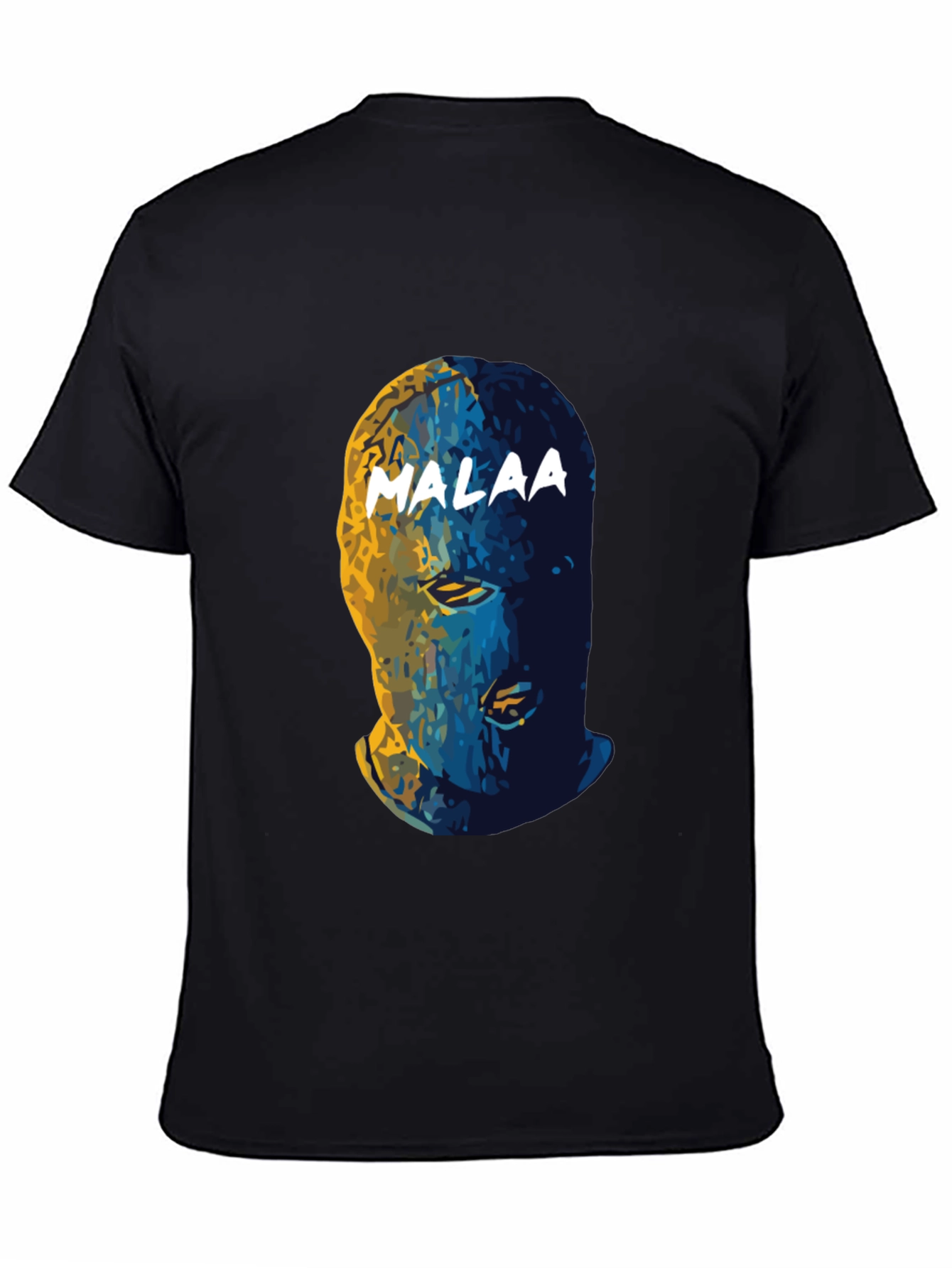 Malaa Mask Graphic Tee - Mens Black T-Shirt