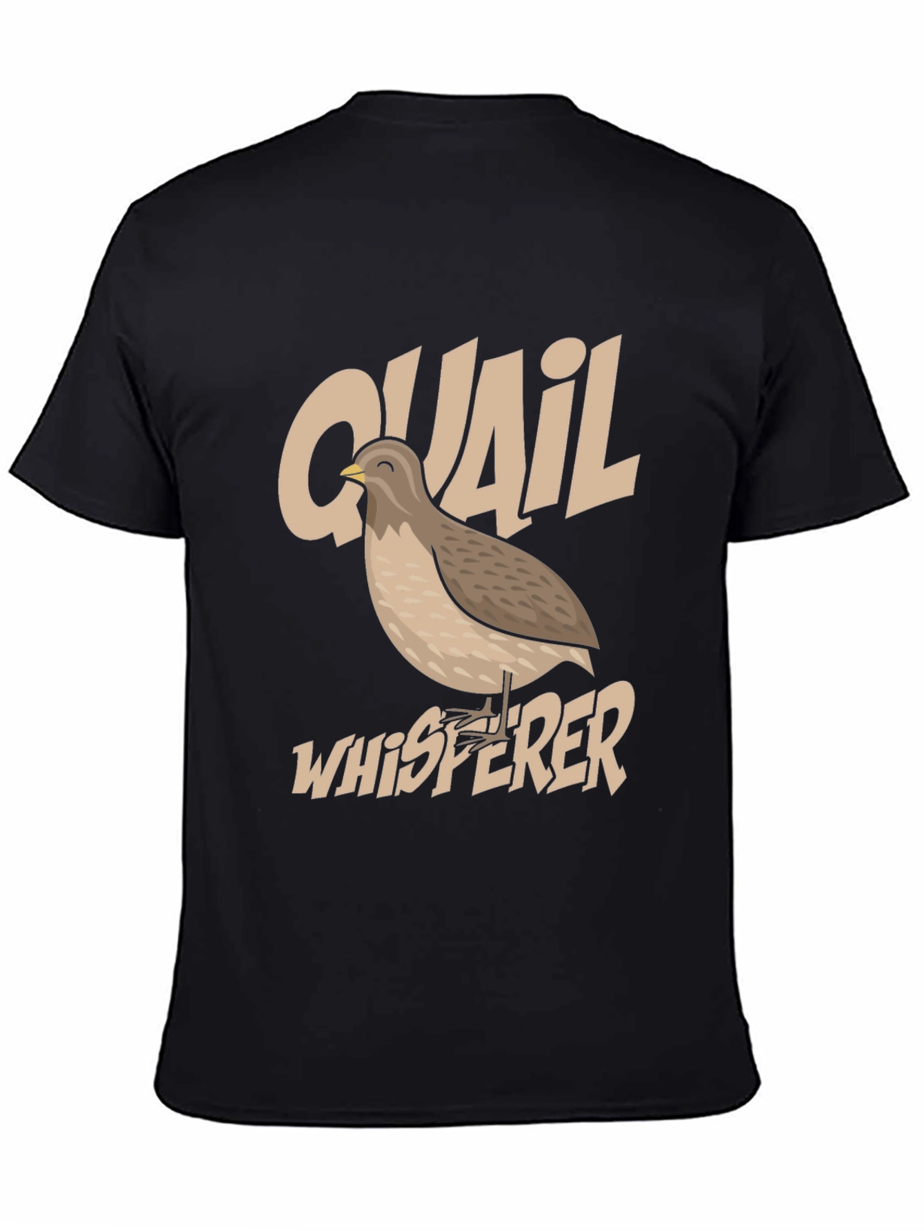 Quail Whisperer Graphic T-Shirt - Bird Lover Tee