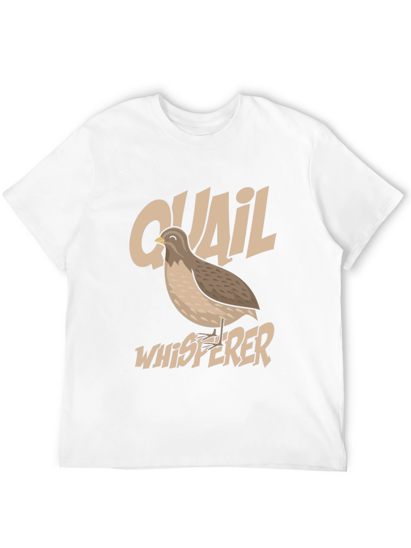 Quail Whisperer Graphic T-Shirt - Bird Lover Tee
