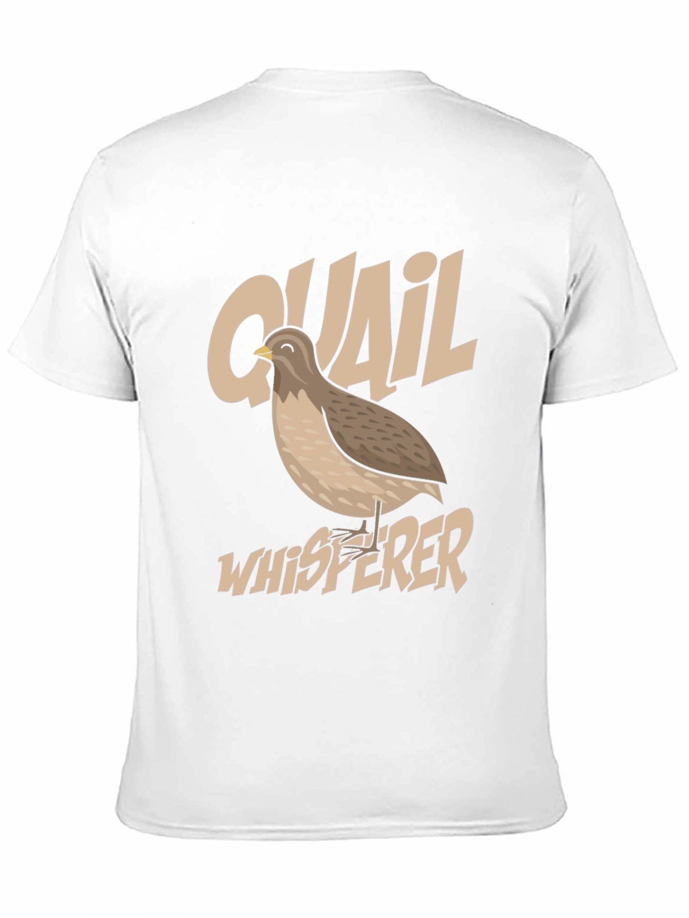 Quail Whisperer Graphic T-Shirt - Bird Lover Tee