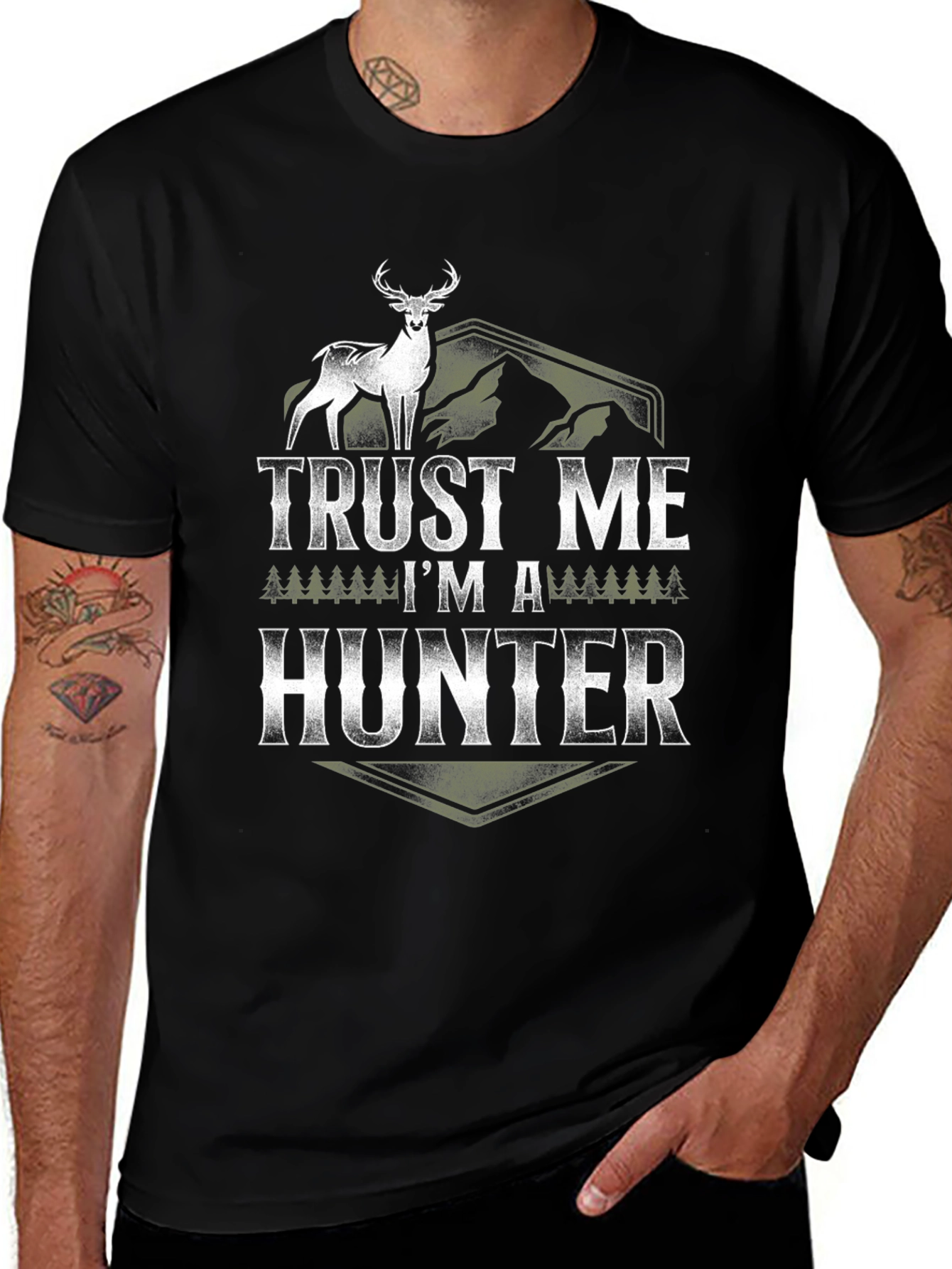 Trust Me Im a Hunter Graphic T-Shirt