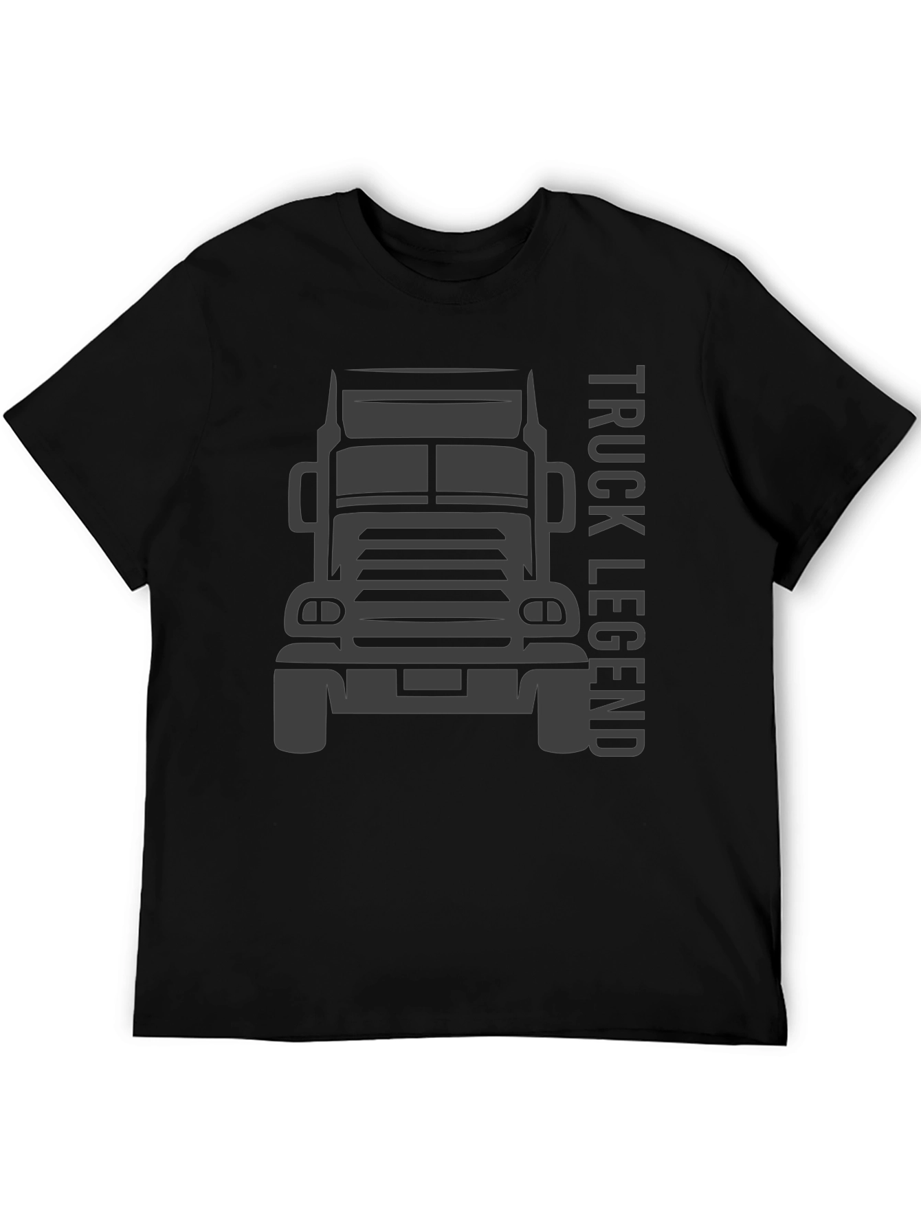 Truck Legend Graphic T-Shirt - Black