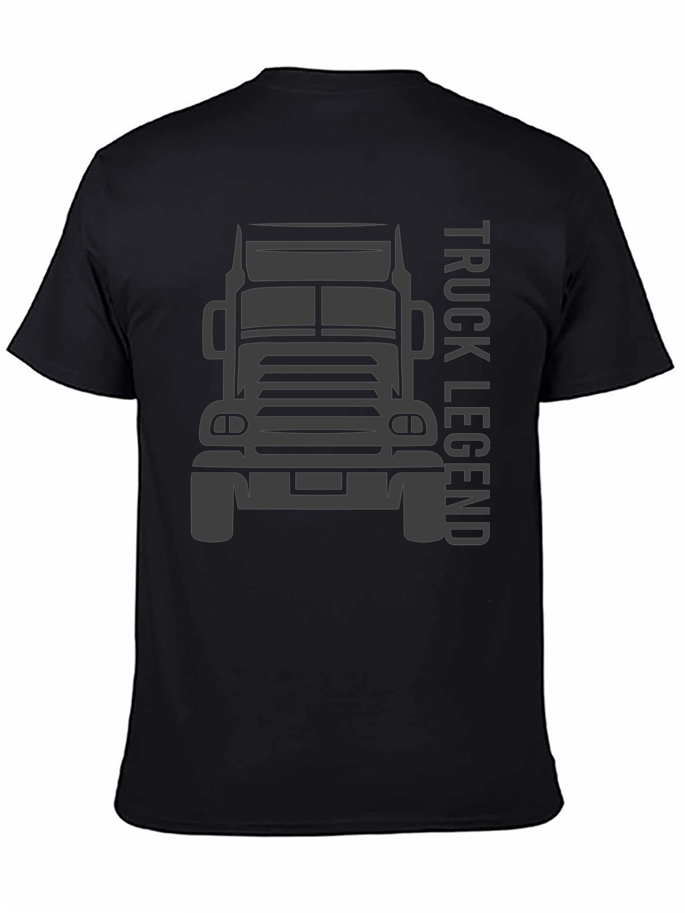 Truck Legend Graphic T-Shirt - Black