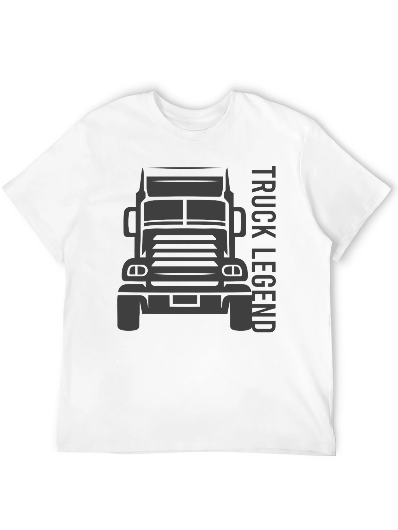 Truck Legend Graphic T-Shirt - Black