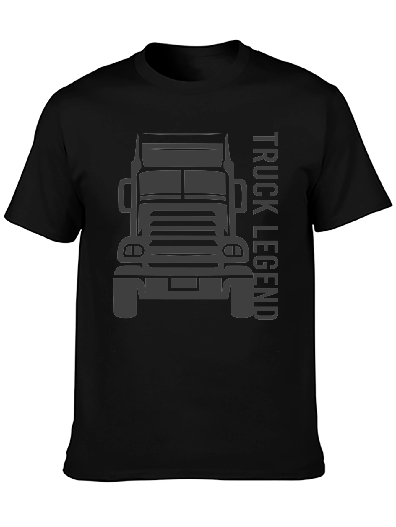 Truck Legend Graphic T-Shirt - Black