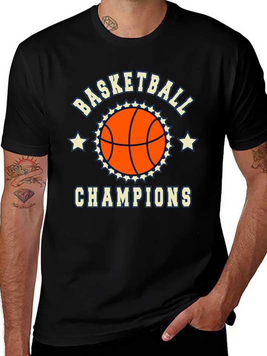 Basketball Champions Graphic T-Shirt