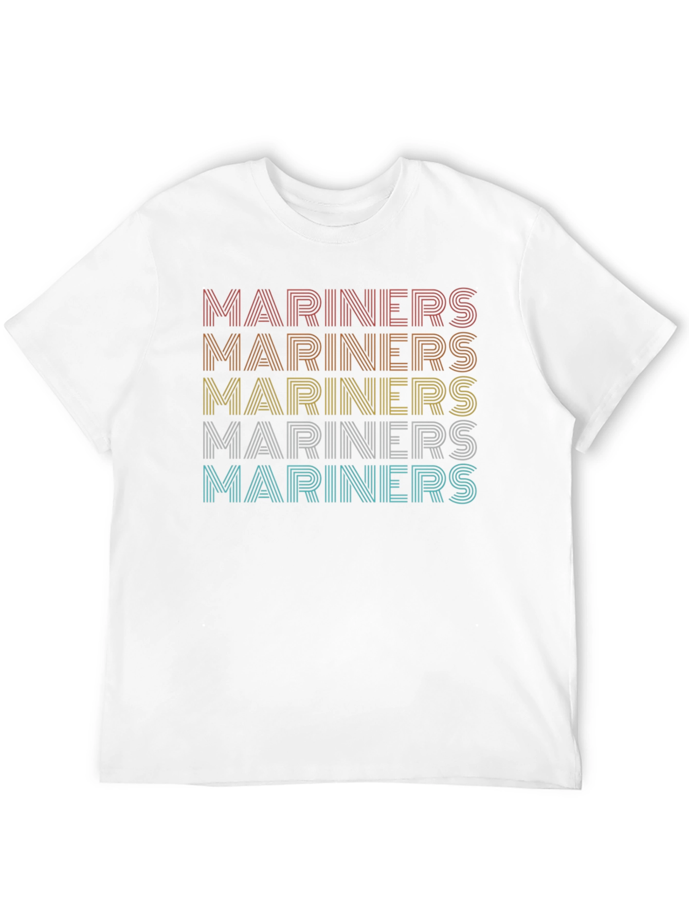 Mariners Retro Style Graphic T-Shirt