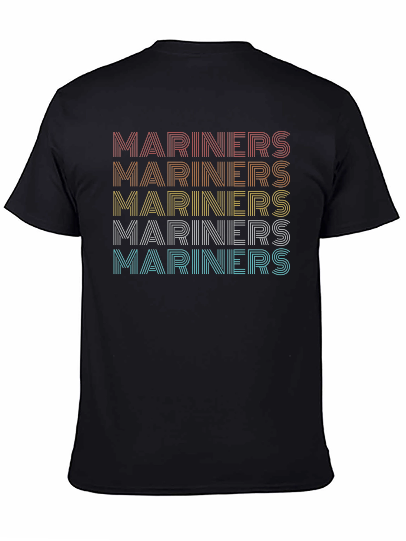 Mariners Retro Style Graphic T-Shirt