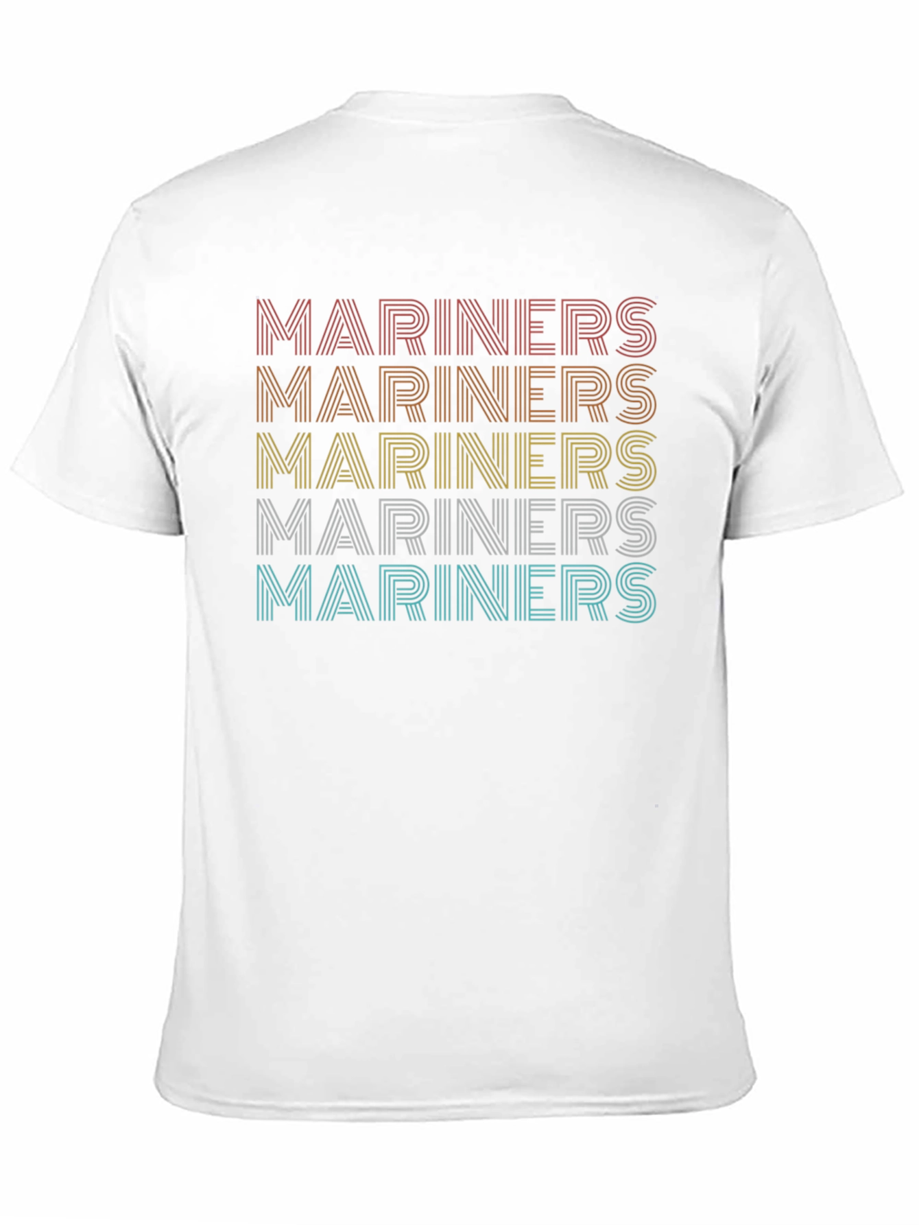Mariners Retro Style Graphic T-Shirt