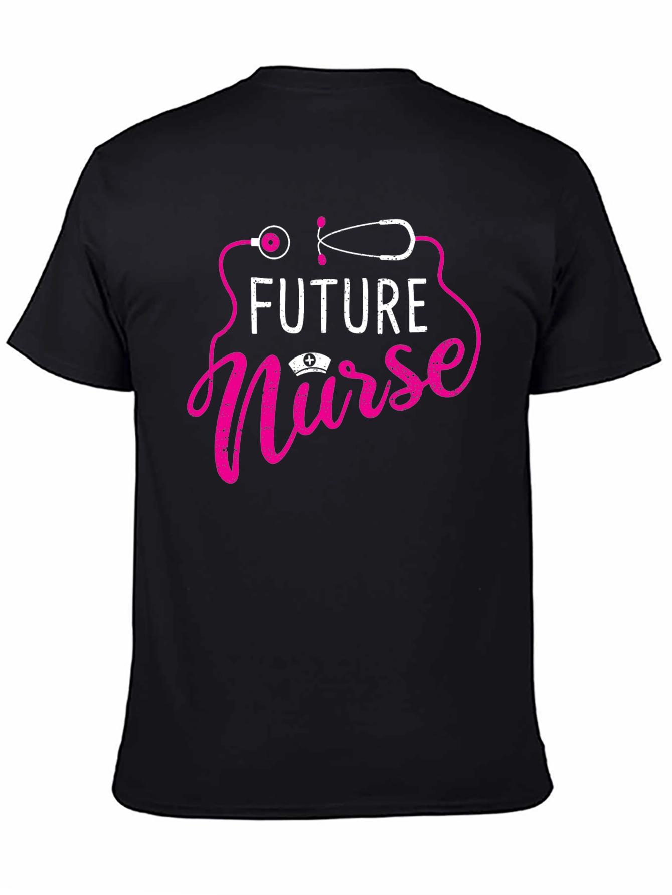 Future Nurse Graphic Tee - Black
