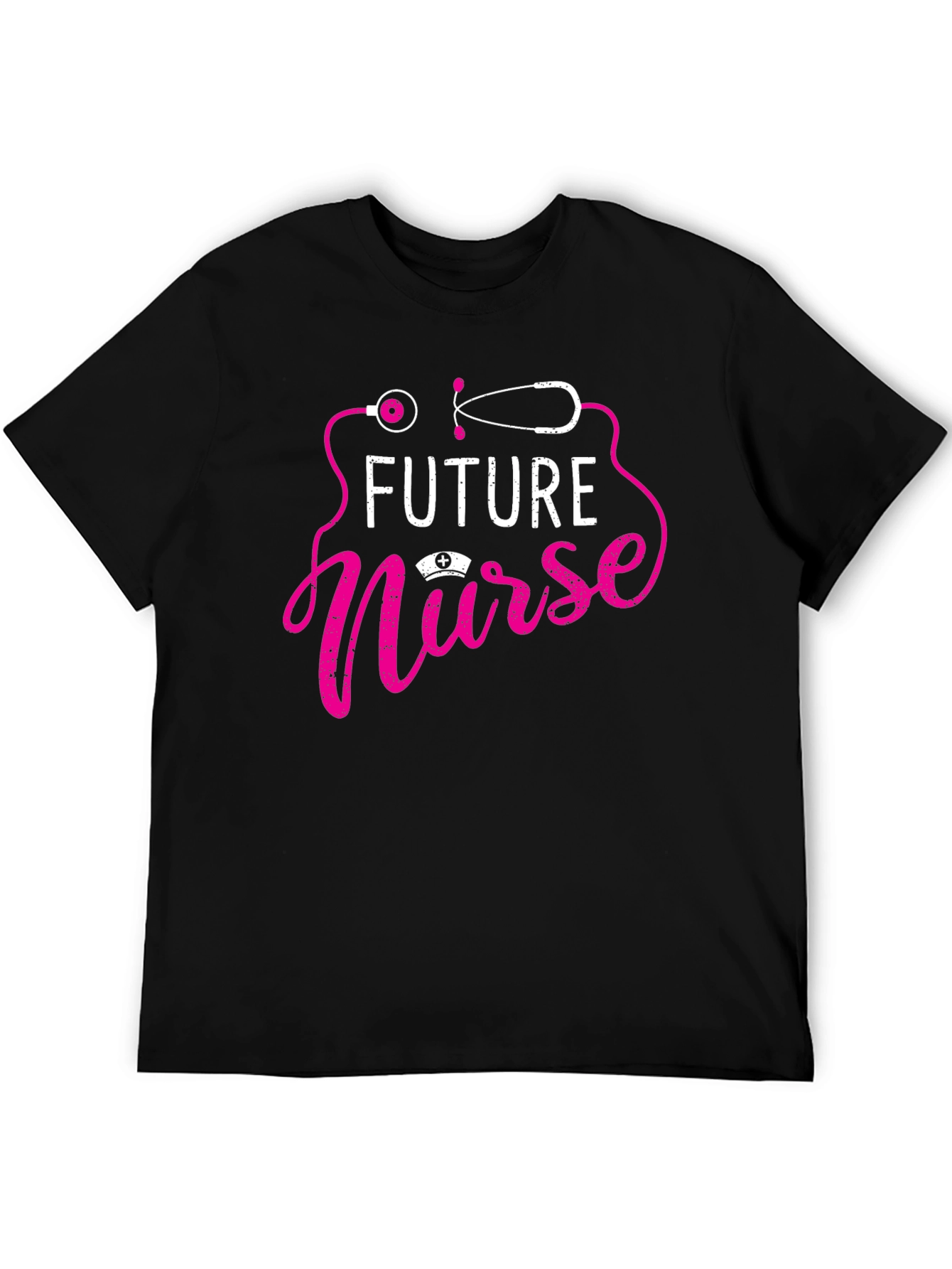 Future Nurse Graphic Tee - Black