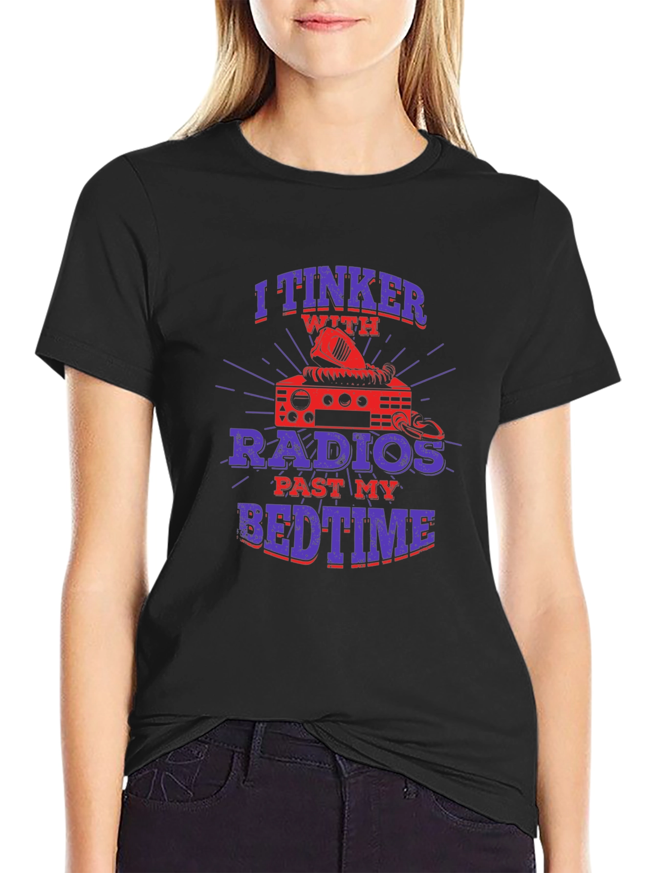 Radio Enthusiast T-Shirt - I Tinker with Radios