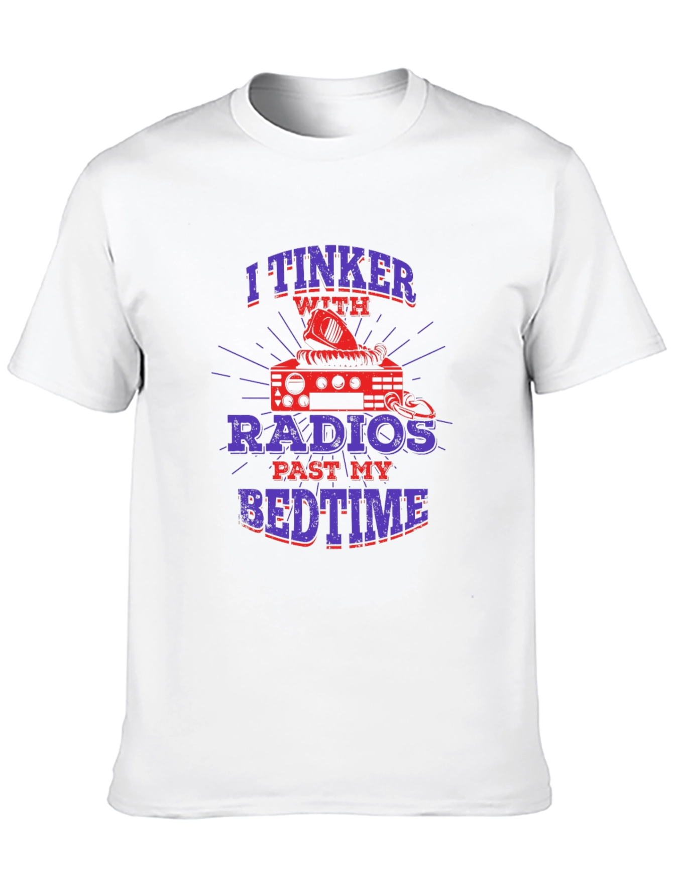 Radio Enthusiast T-Shirt - I Tinker with Radios