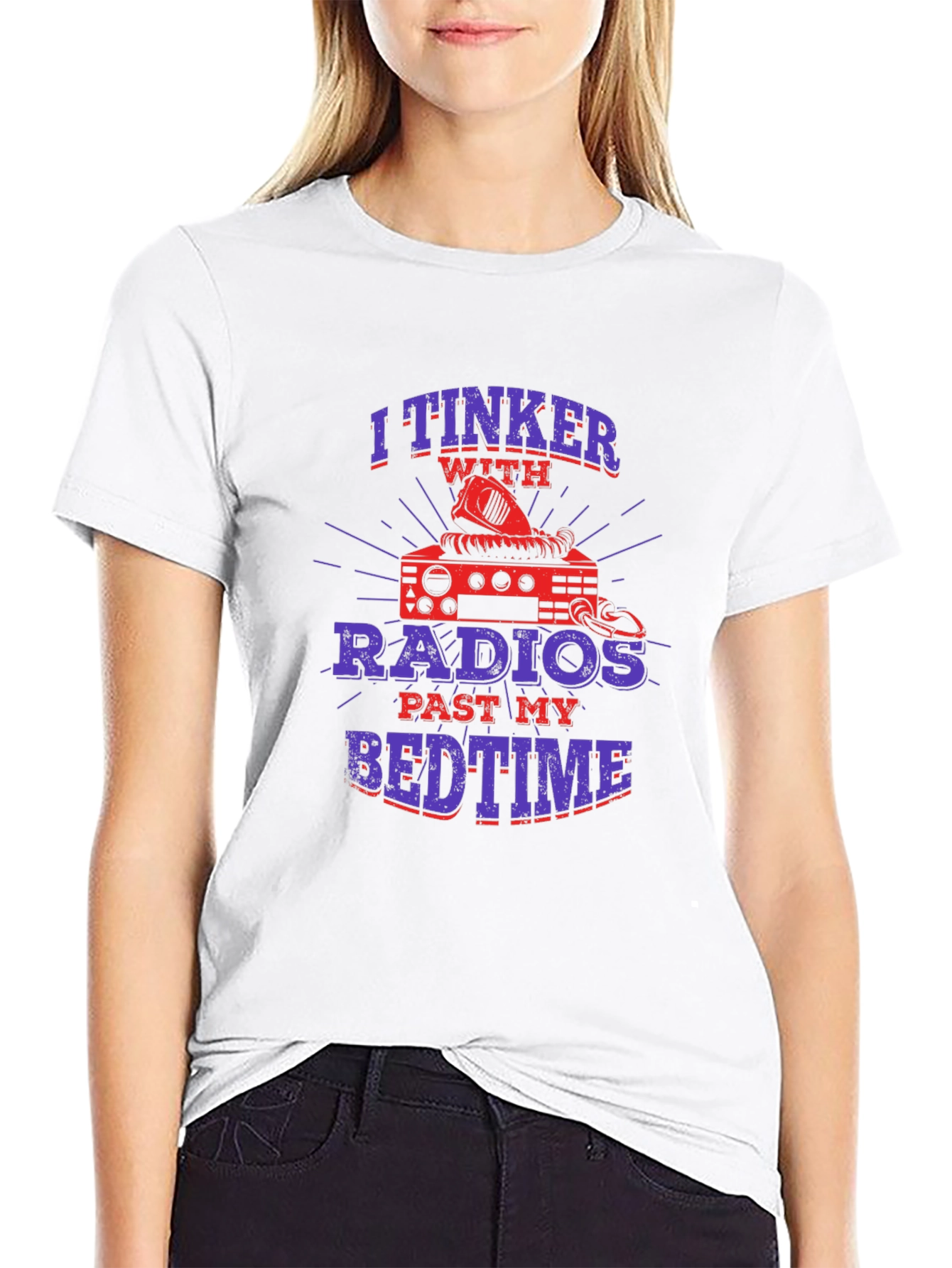 Radio Enthusiast T-Shirt - I Tinker with Radios