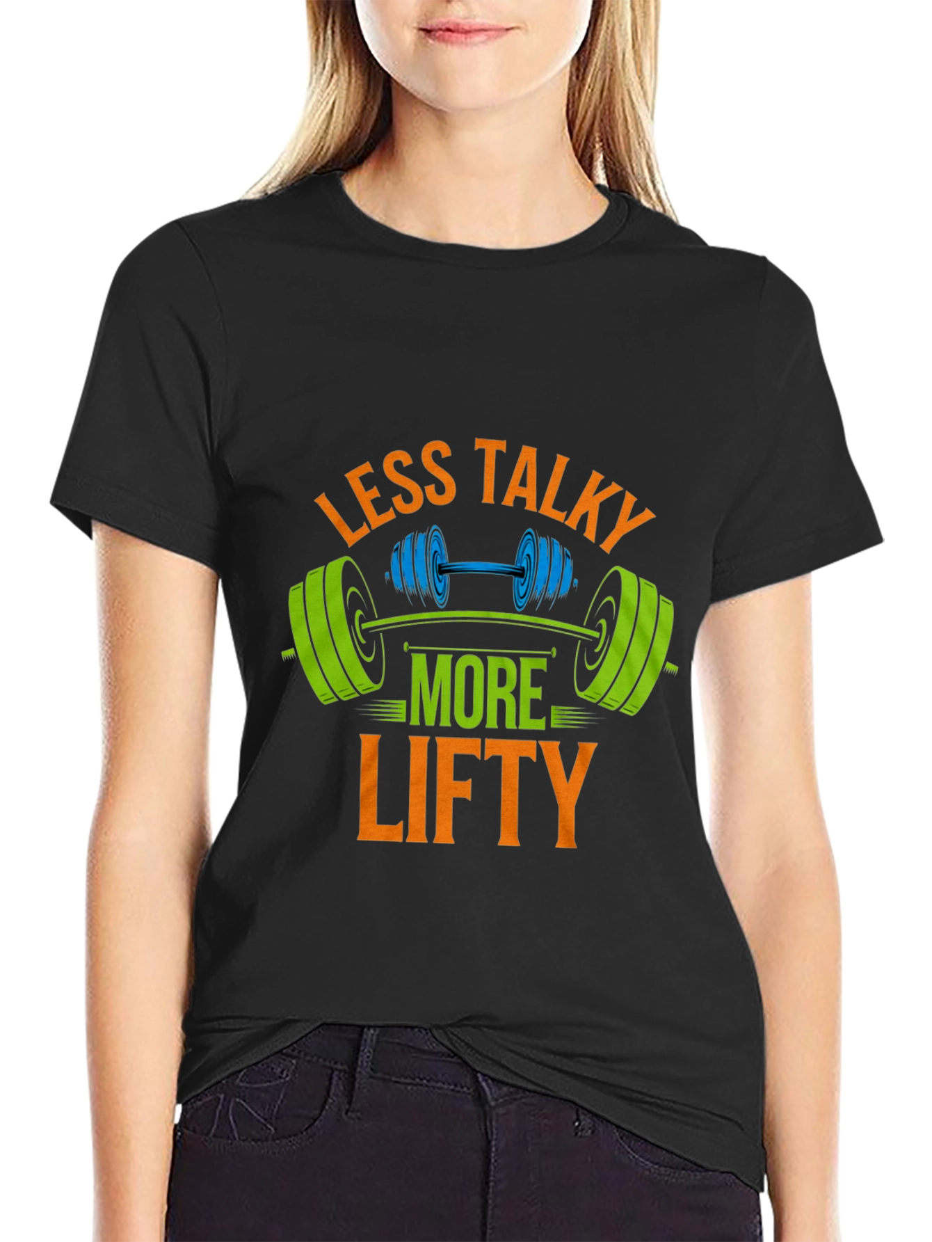 Less Talky More Lifty Graphic T-Shirt