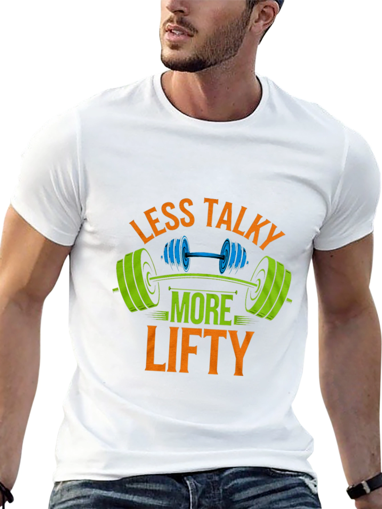 Less Talky More Lifty Graphic T-Shirt