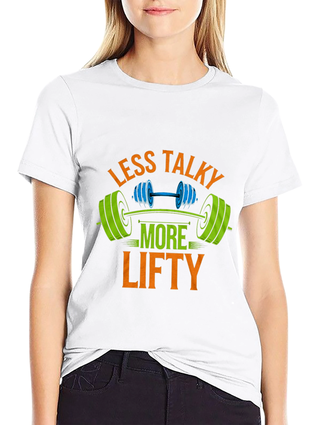 Less Talky More Lifty Graphic T-Shirt