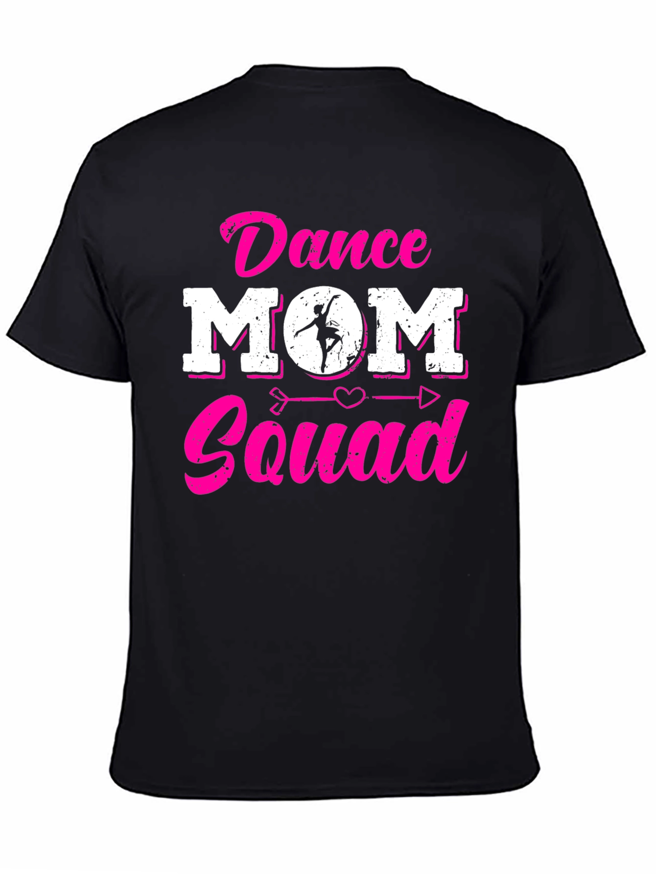 Dance Mom Squad Tee - Ballerina Graphic T-Shirt