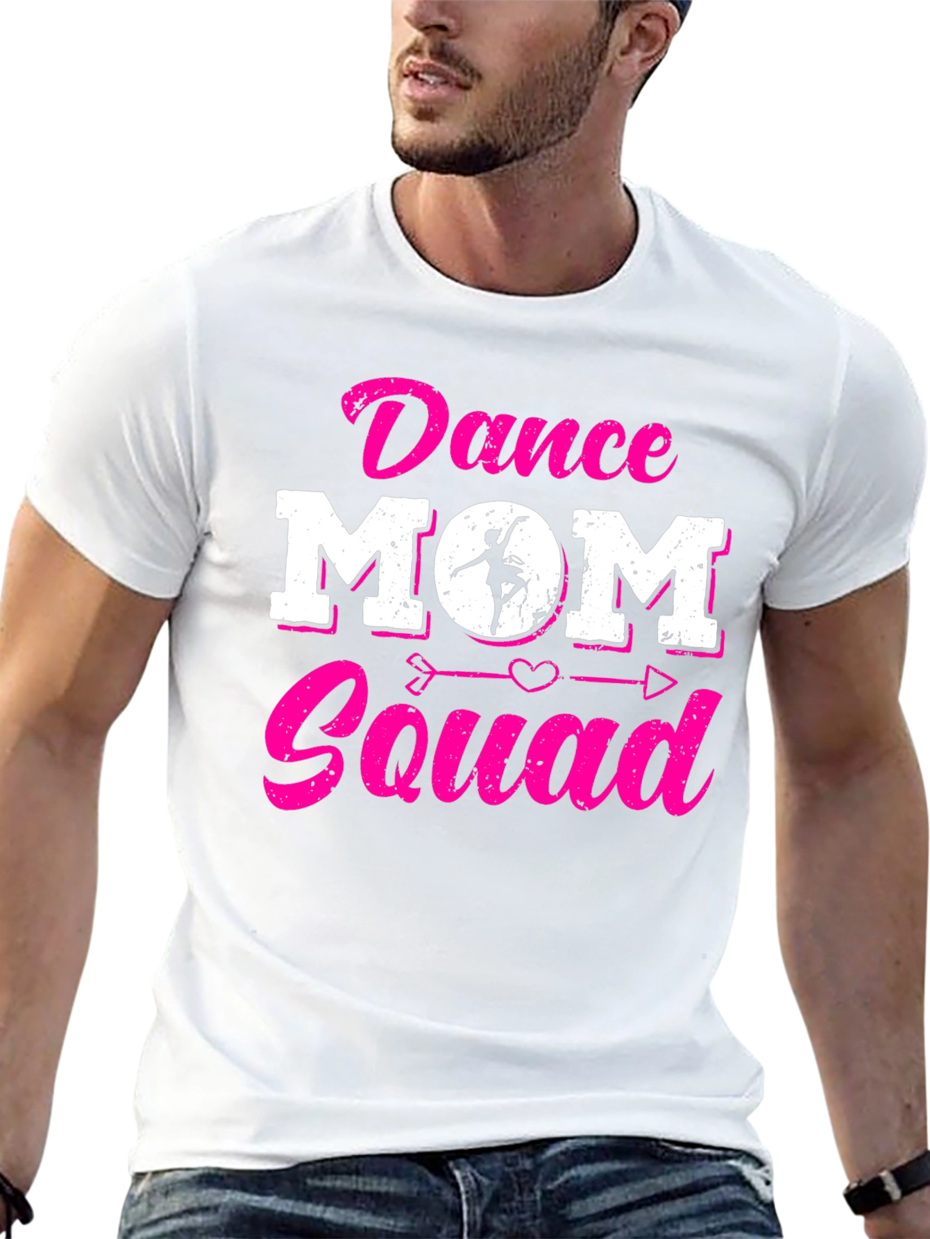 Dance Mom Squad Tee - Ballerina Graphic T-Shirt