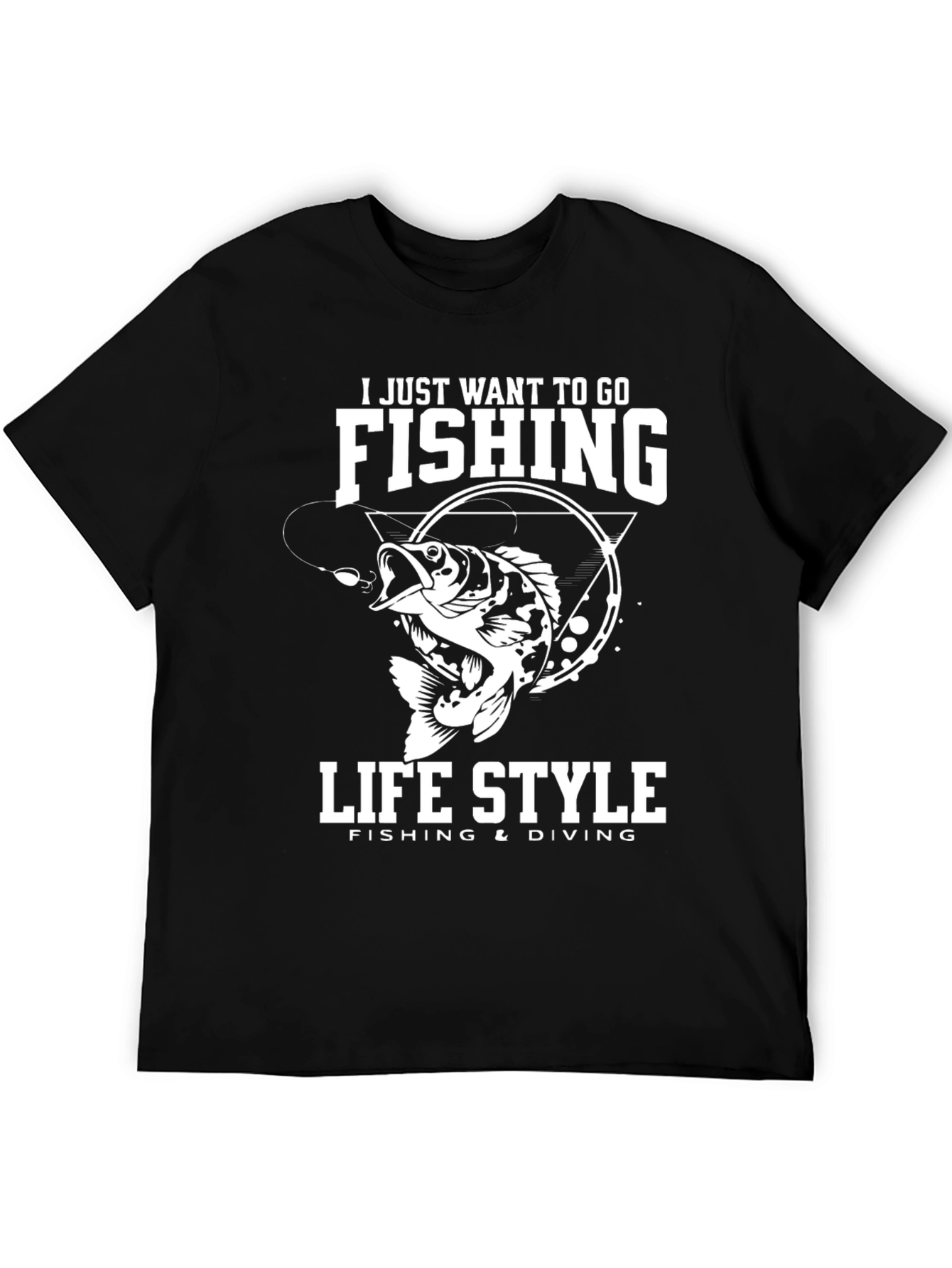 Fishing Life Style Graphic Tee
