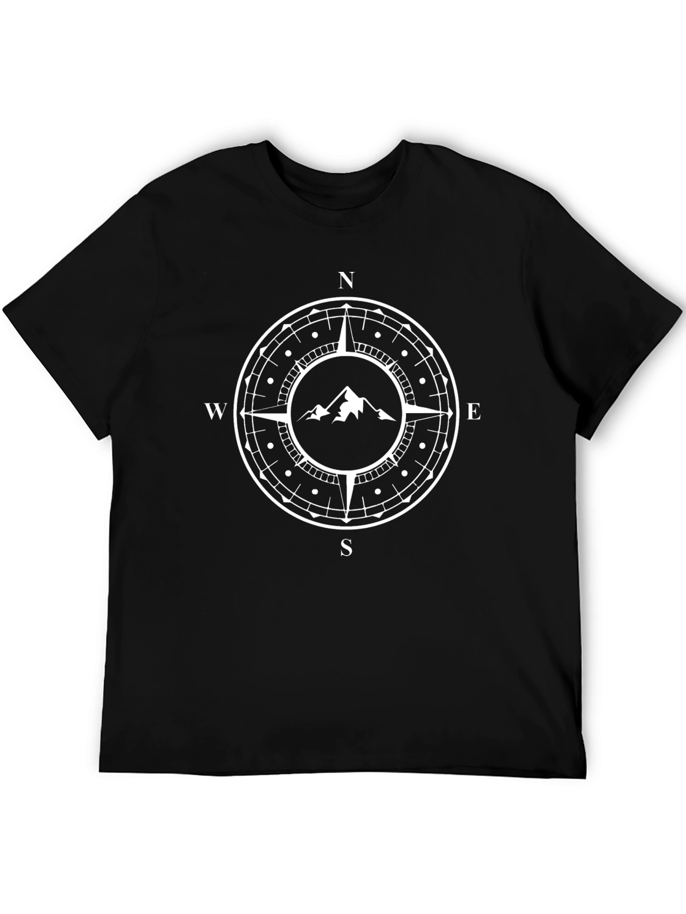 Mountain Compass Graphic T-Shirt - Adventure Ready