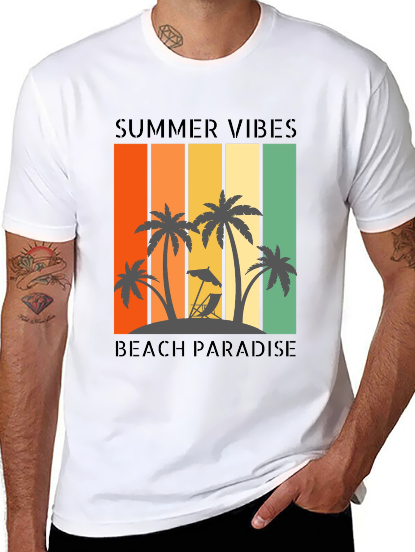 Summer Vibes Beach Paradise T-Shirt