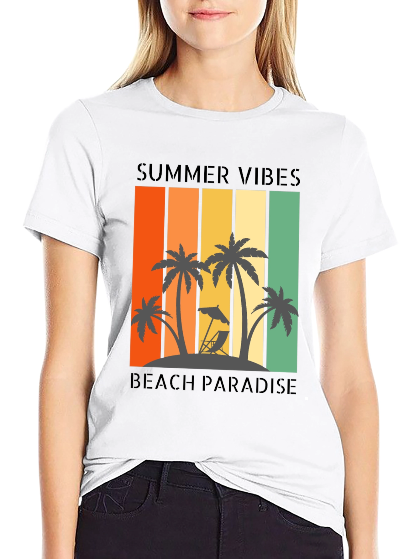 Summer Vibes Beach Paradise T-Shirt