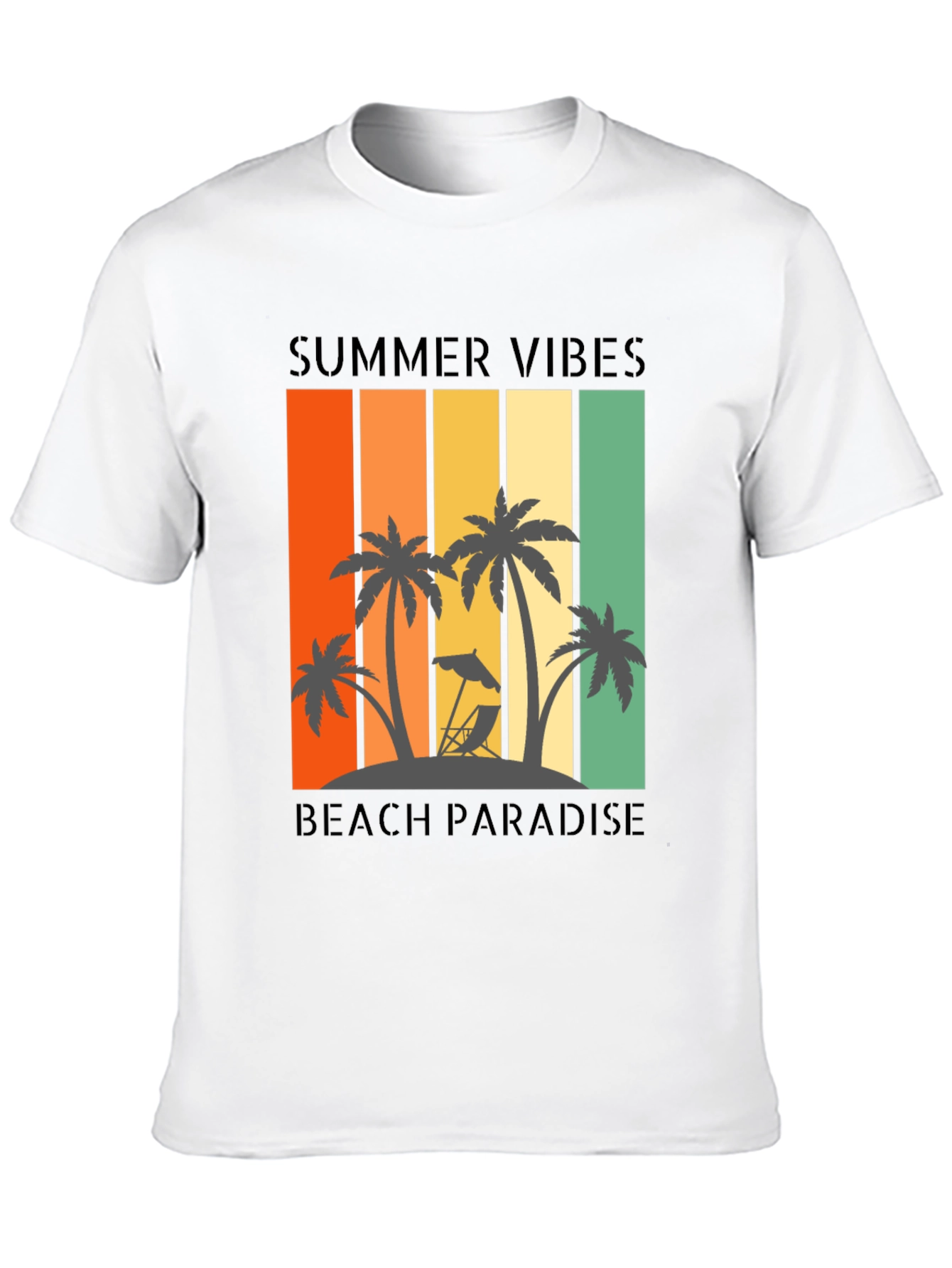 Summer Vibes Beach Paradise T-Shirt